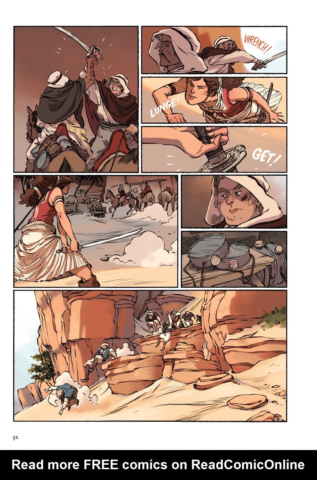 Read online Delilah Dirk and the Pillars of Hercules comic -  Issue # TPB (Part 1) - 90
