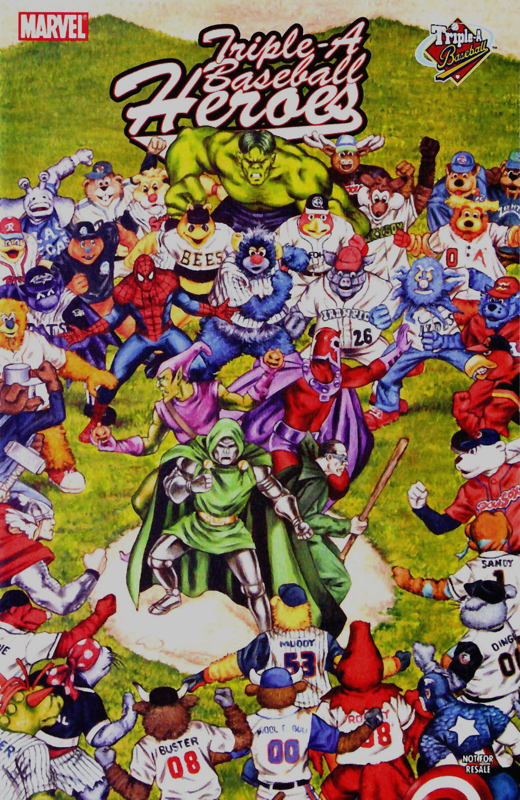Read online Triple-A Baseball Heroes comic -  Issue #2 - 1