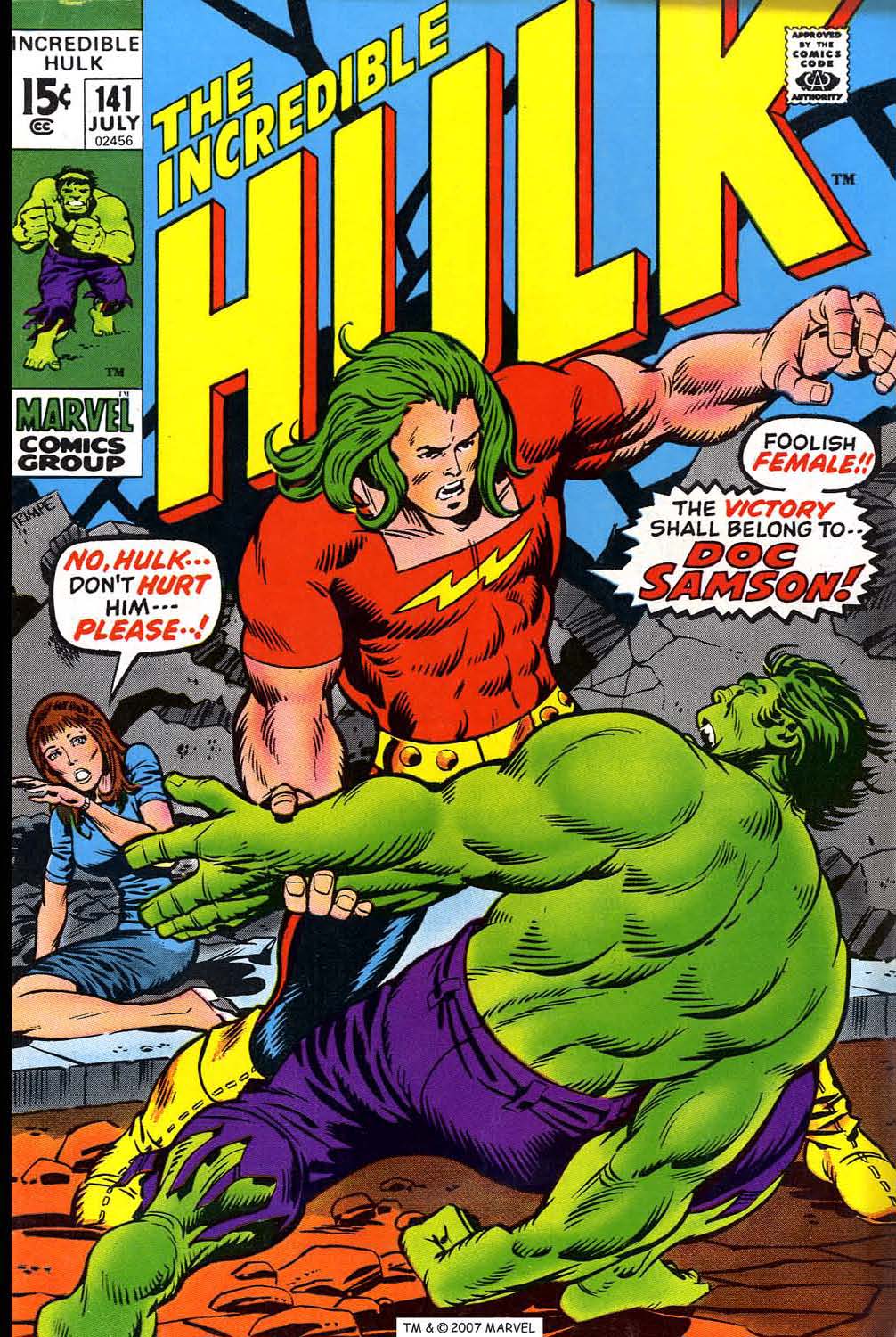 Read online The Incredible Hulk (1968) comic -  Issue #141 - 1