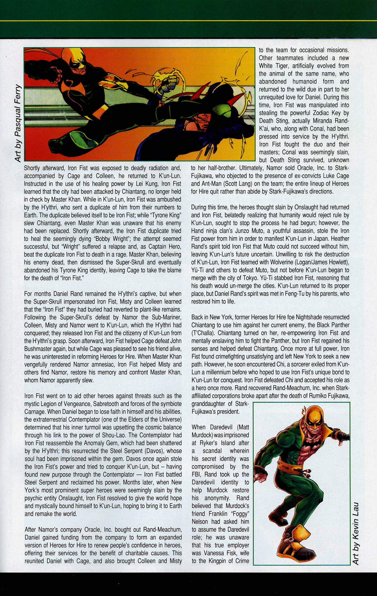 Read online The Immortal Iron Fist: The Origin of Danny Rand comic -  Issue # Full - 46