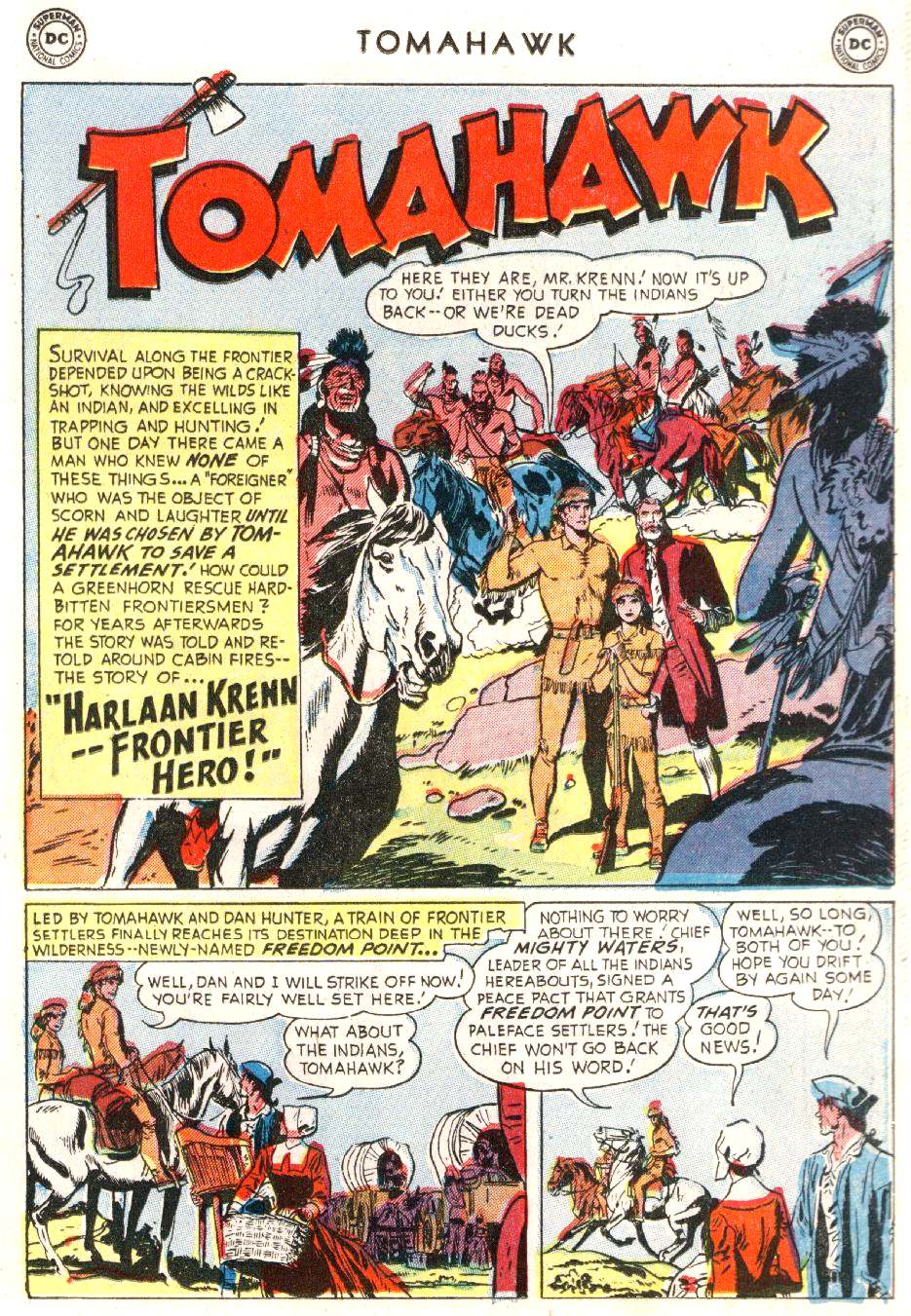 Read online Tomahawk comic -  Issue #12 - 13