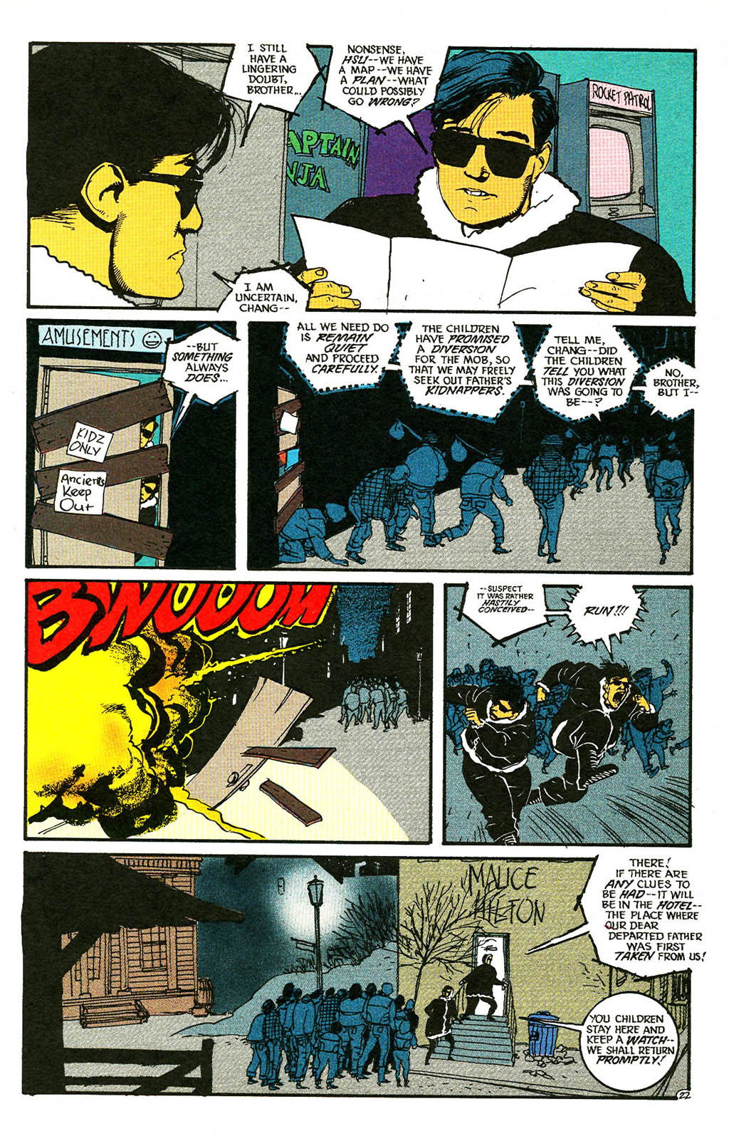 Read online The Shadow (1987) comic -  Issue #16 - 24