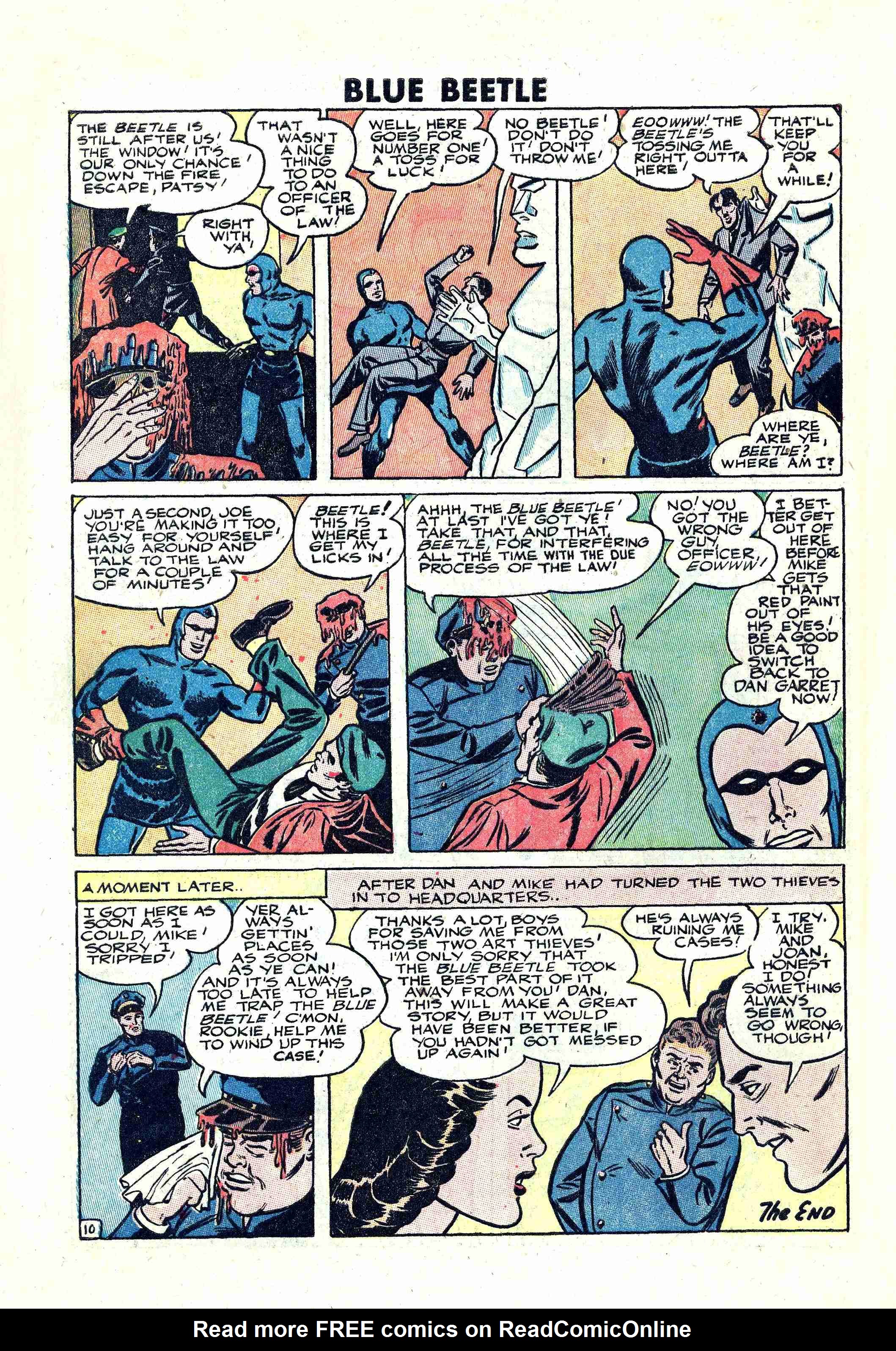 Read online The Blue Beetle comic -  Issue #60 - 32