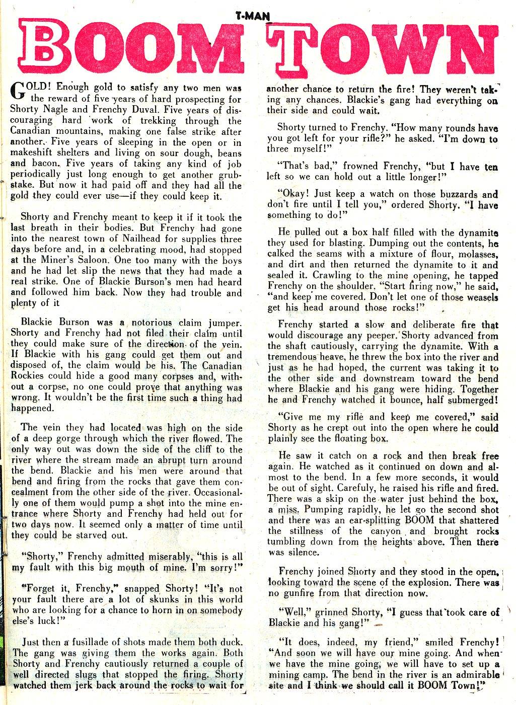 Read online T-Man: World Wide Trouble Shooter comic -  Issue #13 - 25