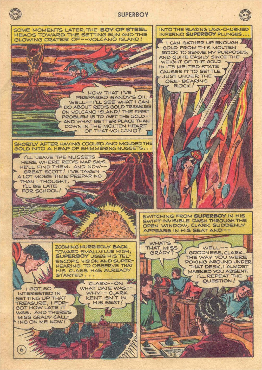 Read online Superboy (1949) comic -  Issue #10 - 19