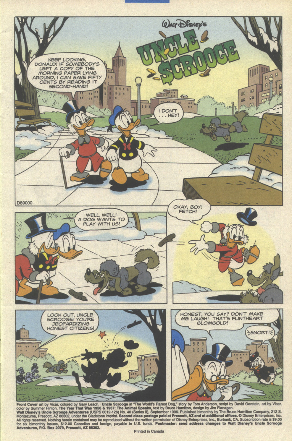 Read online Walt Disney's Uncle Scrooge Adventures comic -  Issue #40 - 3