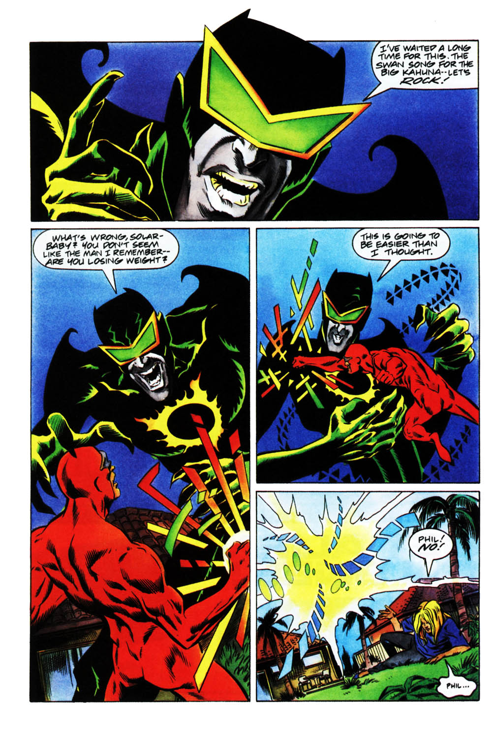 Read online Solar, Man of the Atom comic -  Issue #25 - 9