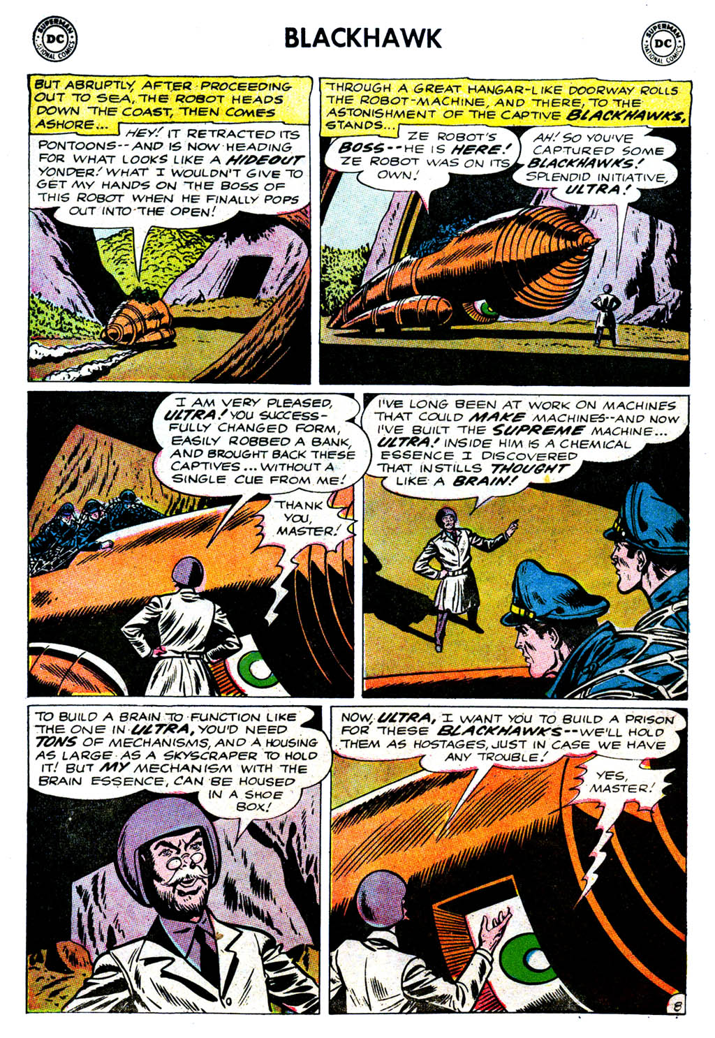 Read online Blackhawk (1957) comic -  Issue #181 - 10