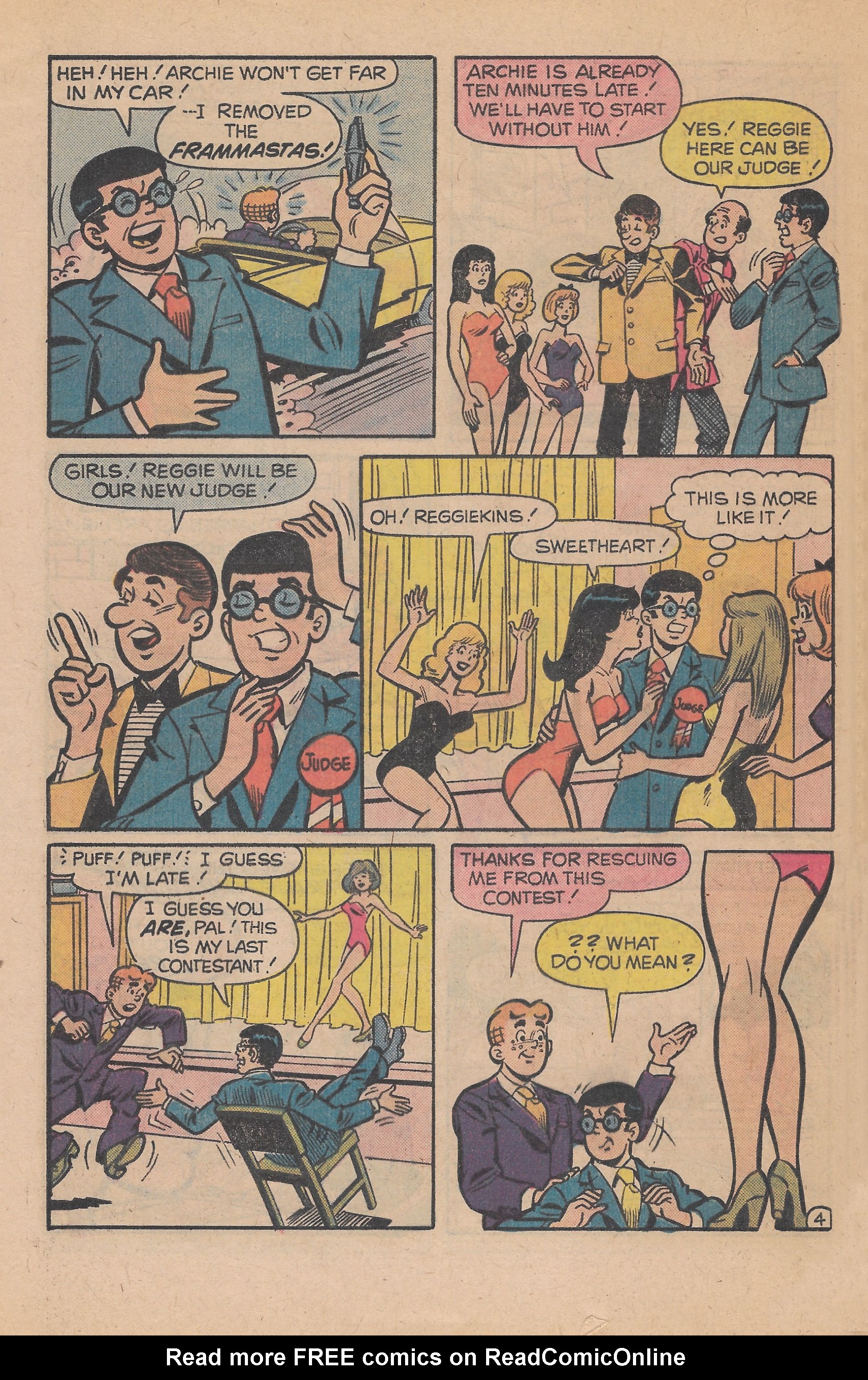 Read online Reggie and Me (1966) comic -  Issue #88 - 32