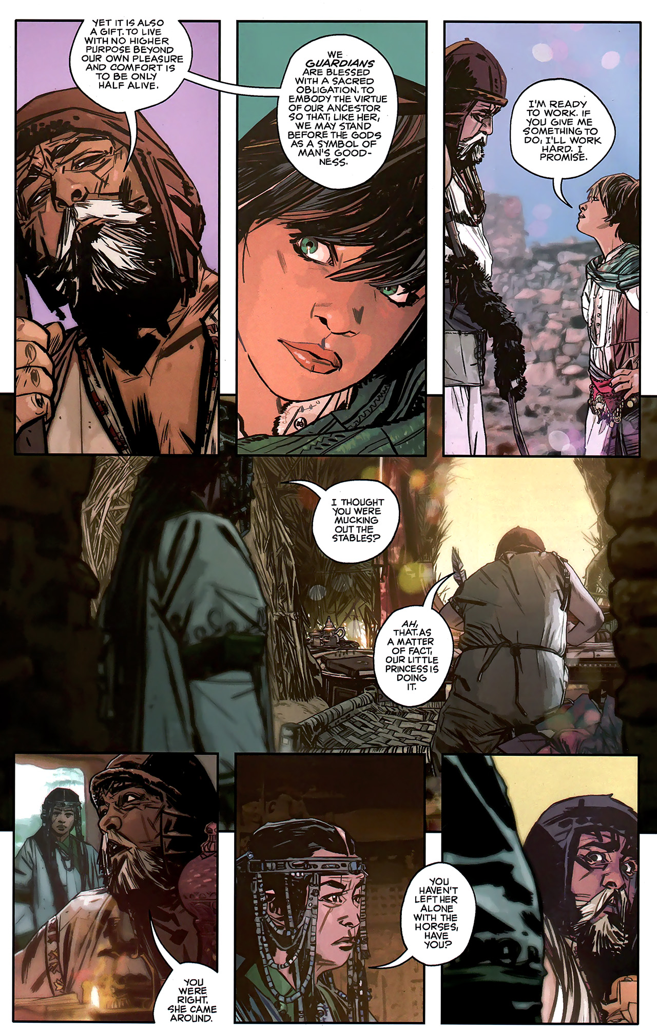 Read online Prince of Persia: Before the Sandstorm comic -  Issue #3 - 13