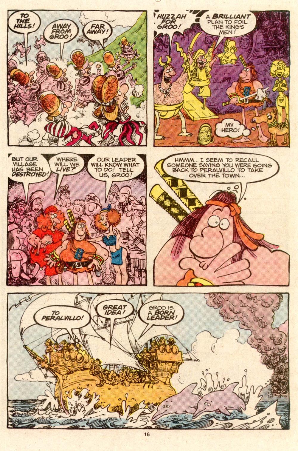 Read online Sergio Aragonés Groo the Wanderer comic -  Issue #33 - 17