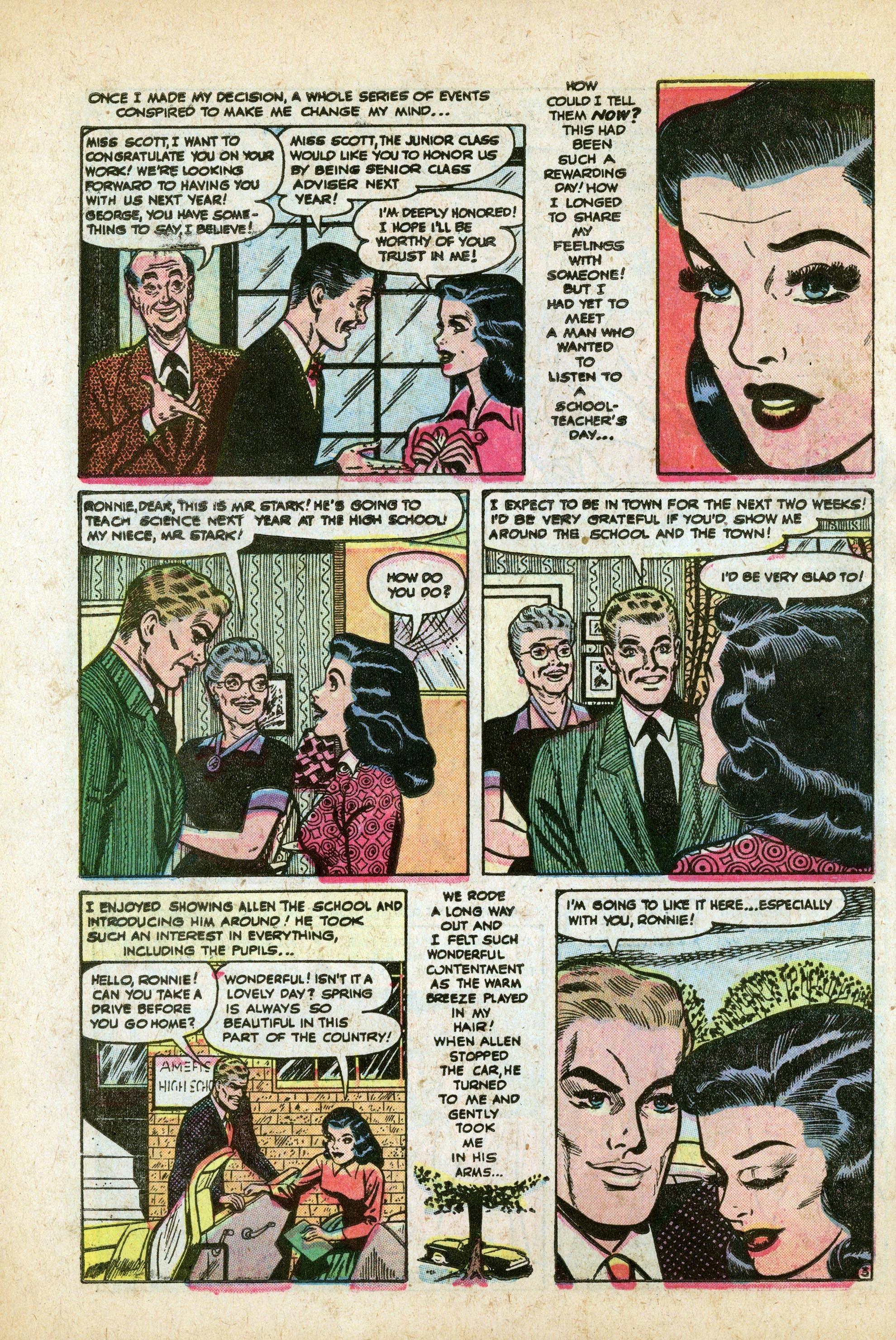 Read online Love Romances comic -  Issue #43 - 22