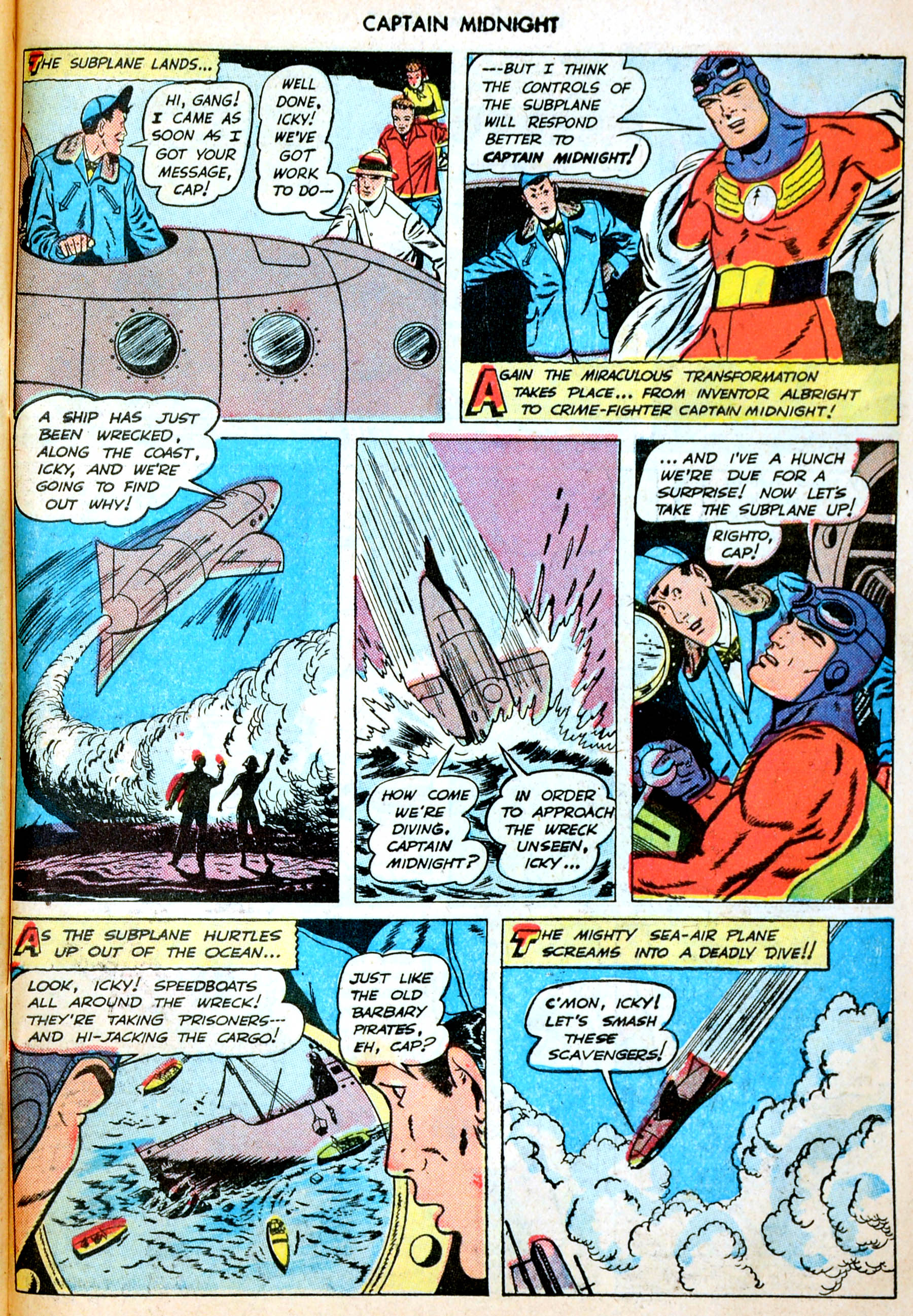 Read online Captain Midnight (1942) comic -  Issue #62 - 30