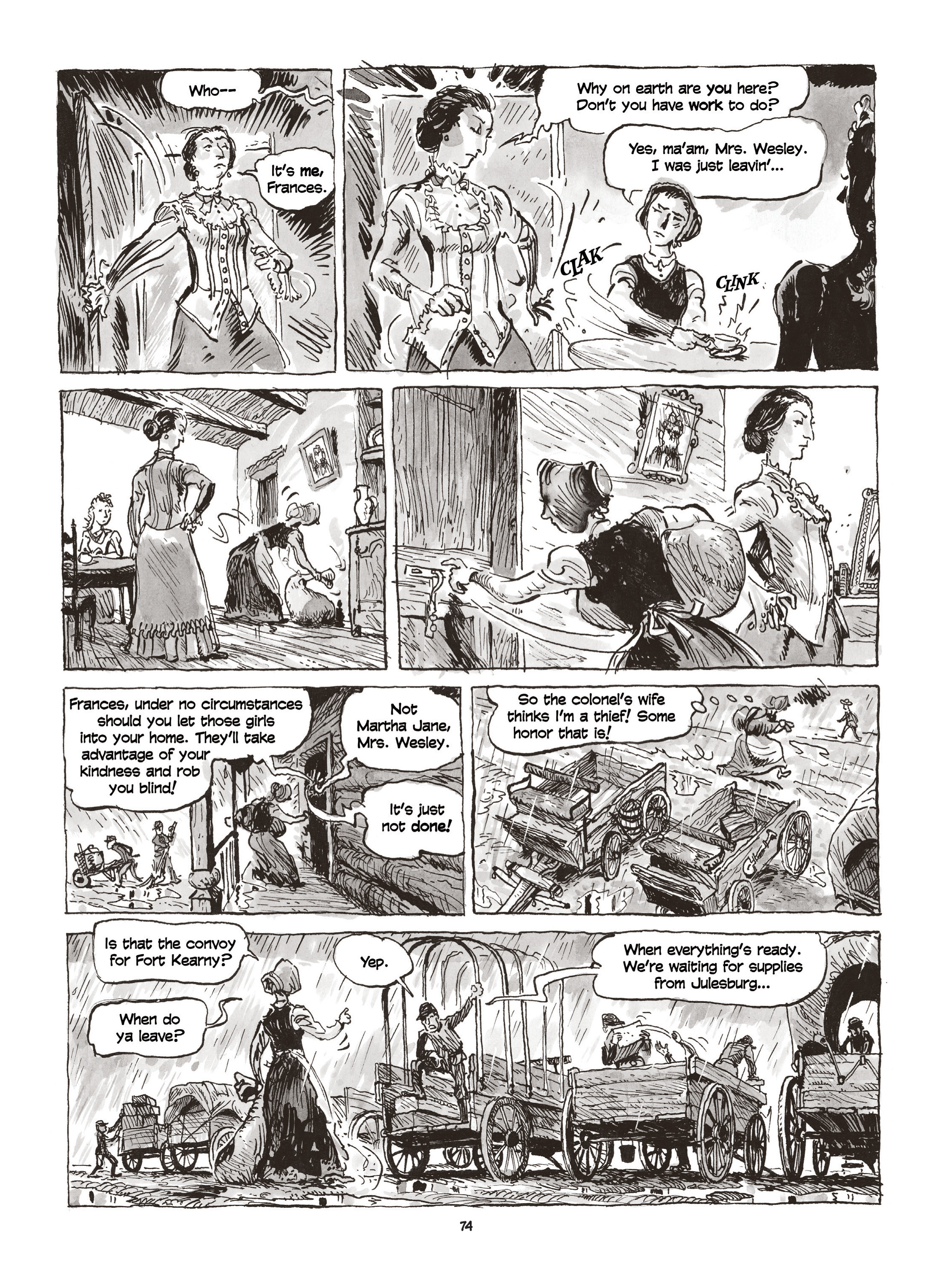 Read online Calamity Jane: The Calamitous Life of Martha Jane Cannary comic -  Issue # TPB (Part 1) - 72