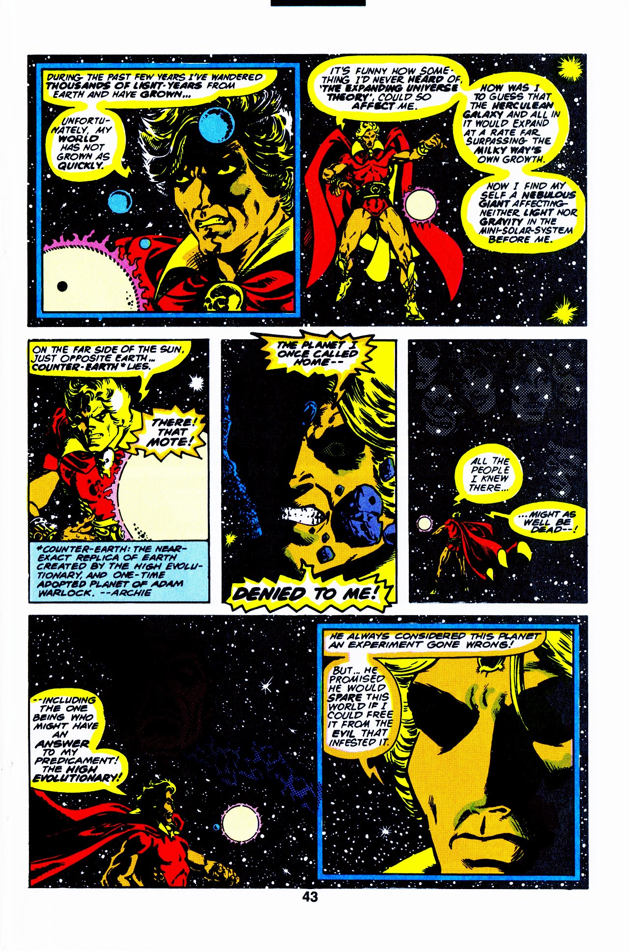 Read online Warlock (1992) comic -  Issue #4 - 45