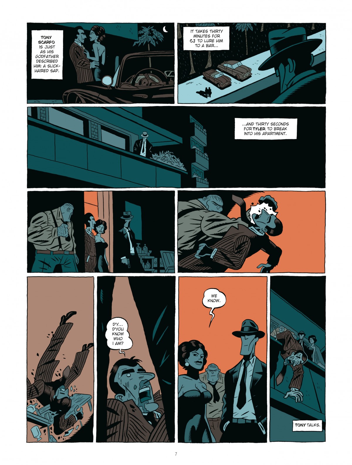 Read online Tyler Cross comic -  Issue #1 - 7
