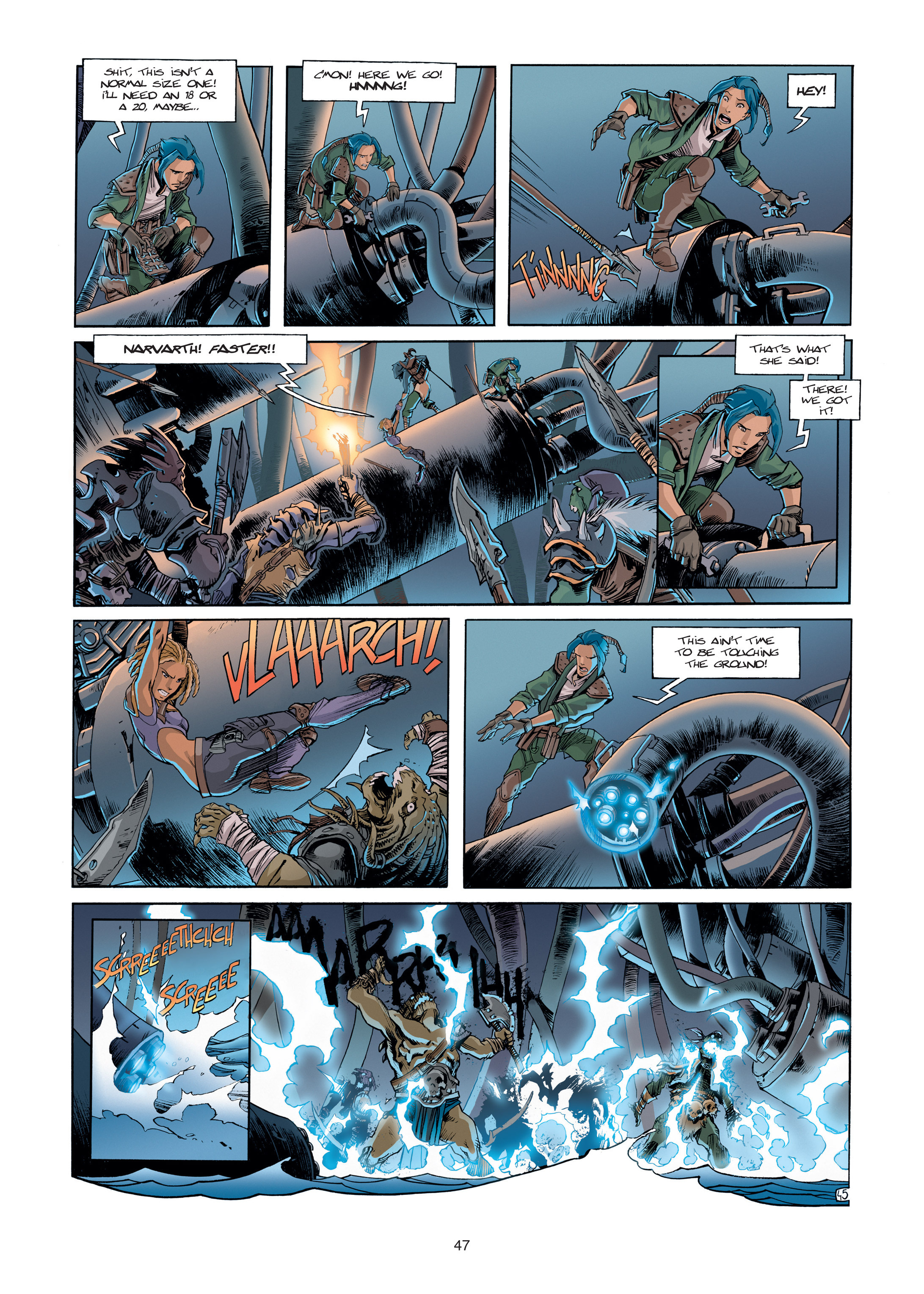 Read online Ythaq comic -  Issue #1 - 47