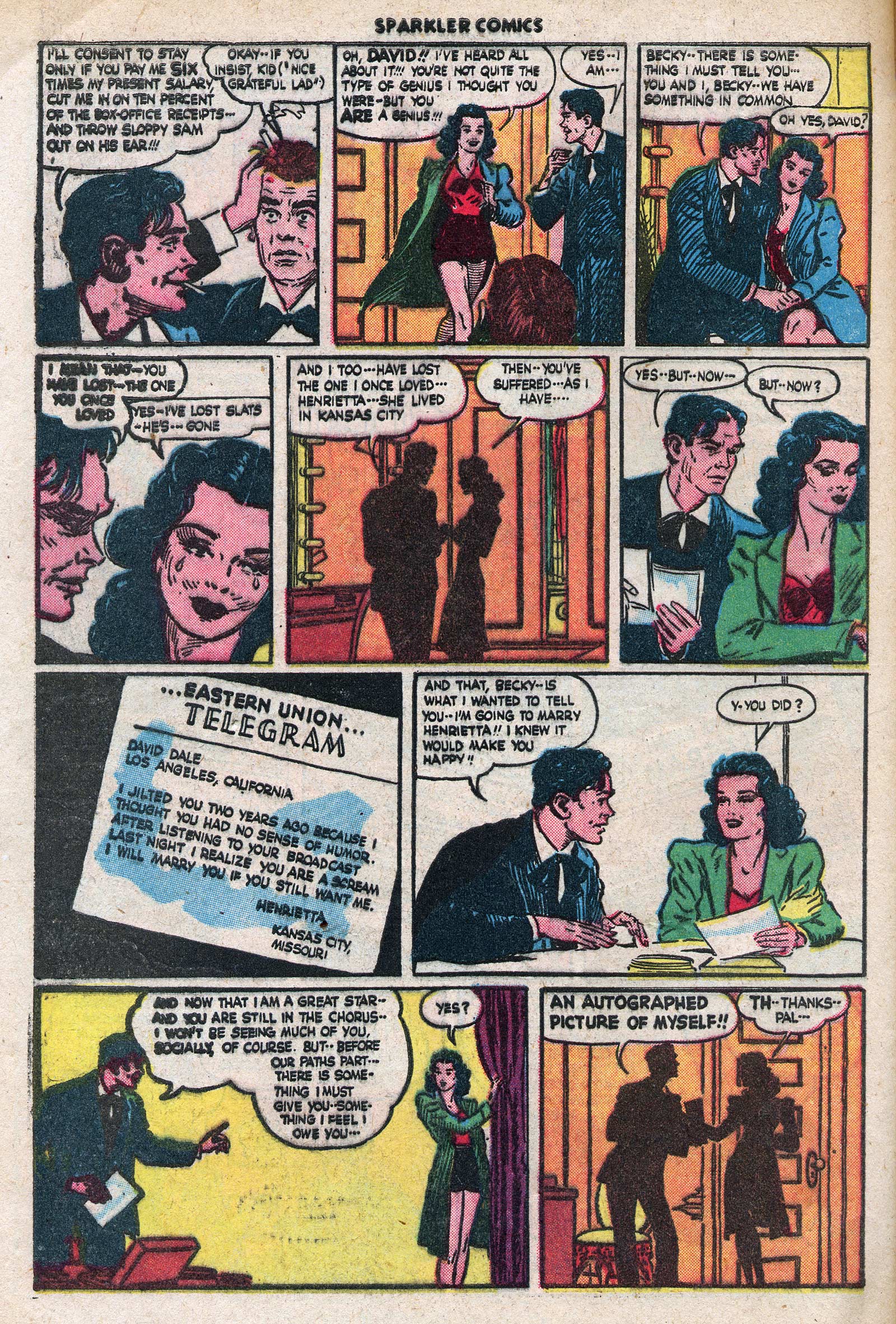 Read online Sparkler Comics comic -  Issue #47 - 32