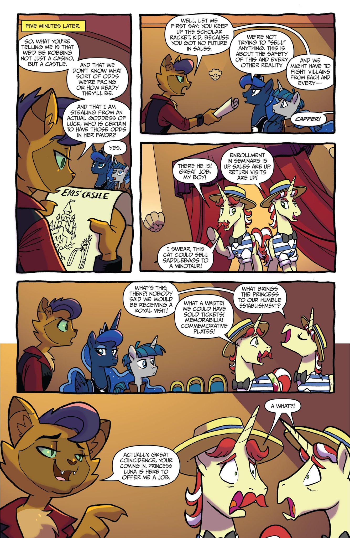 Read online My Little Pony: Nightmare Knights comic -  Issue #2 - 10