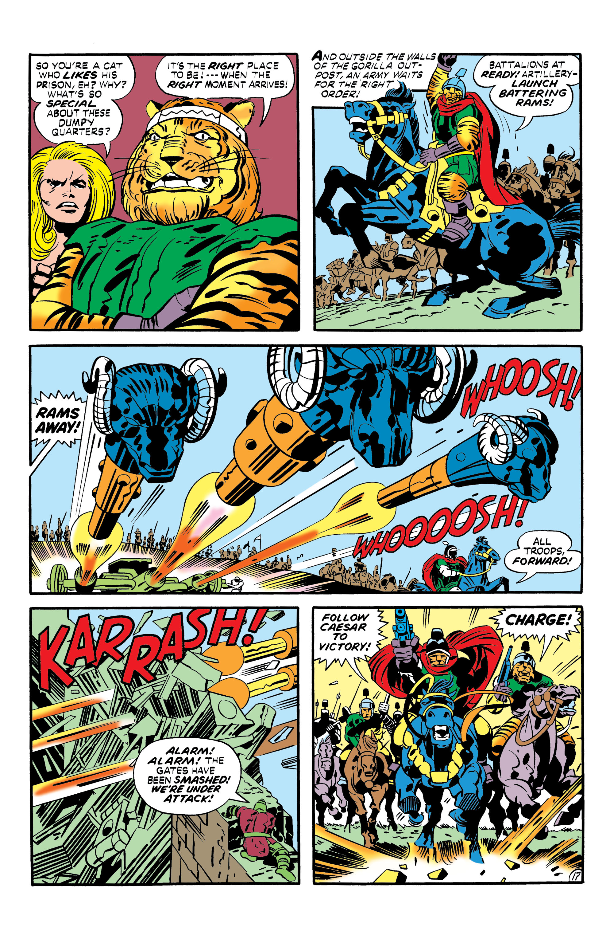 Read online Kamandi, The Last Boy On Earth comic -  Issue #4 - 17