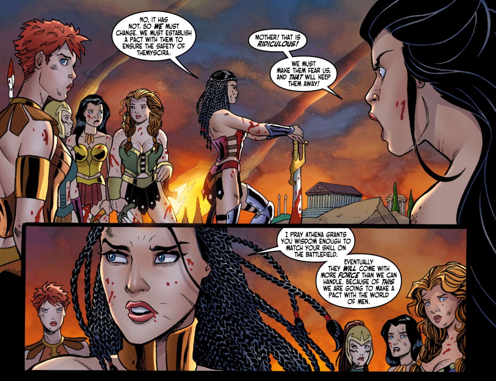 Read online Ame-Comi: Wonder Woman comic -  Issue #2 - 11