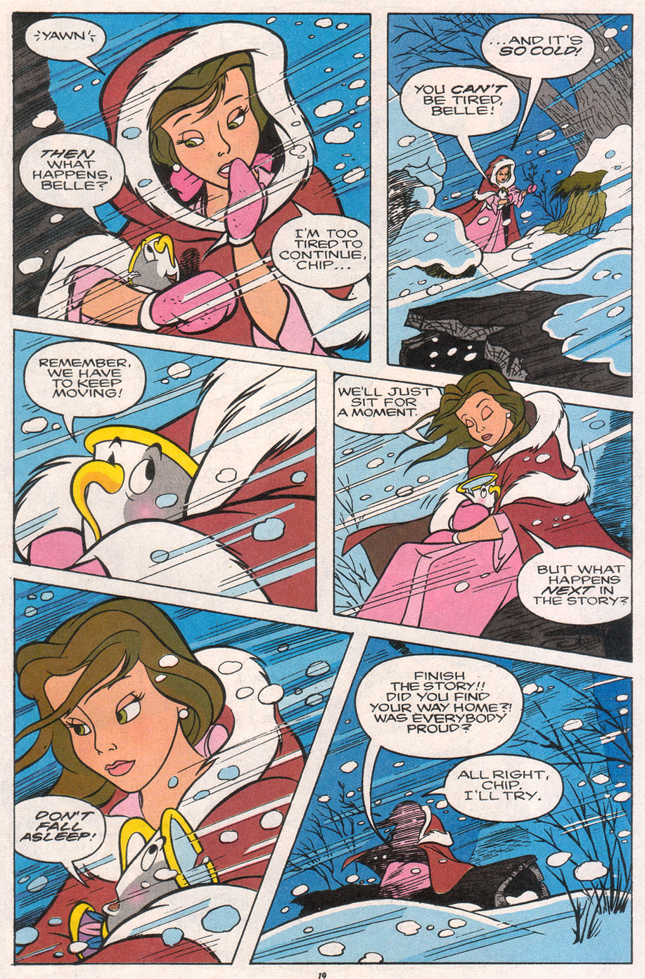 Read online Disney's Beauty and the Beast comic -  Issue #8 - 21