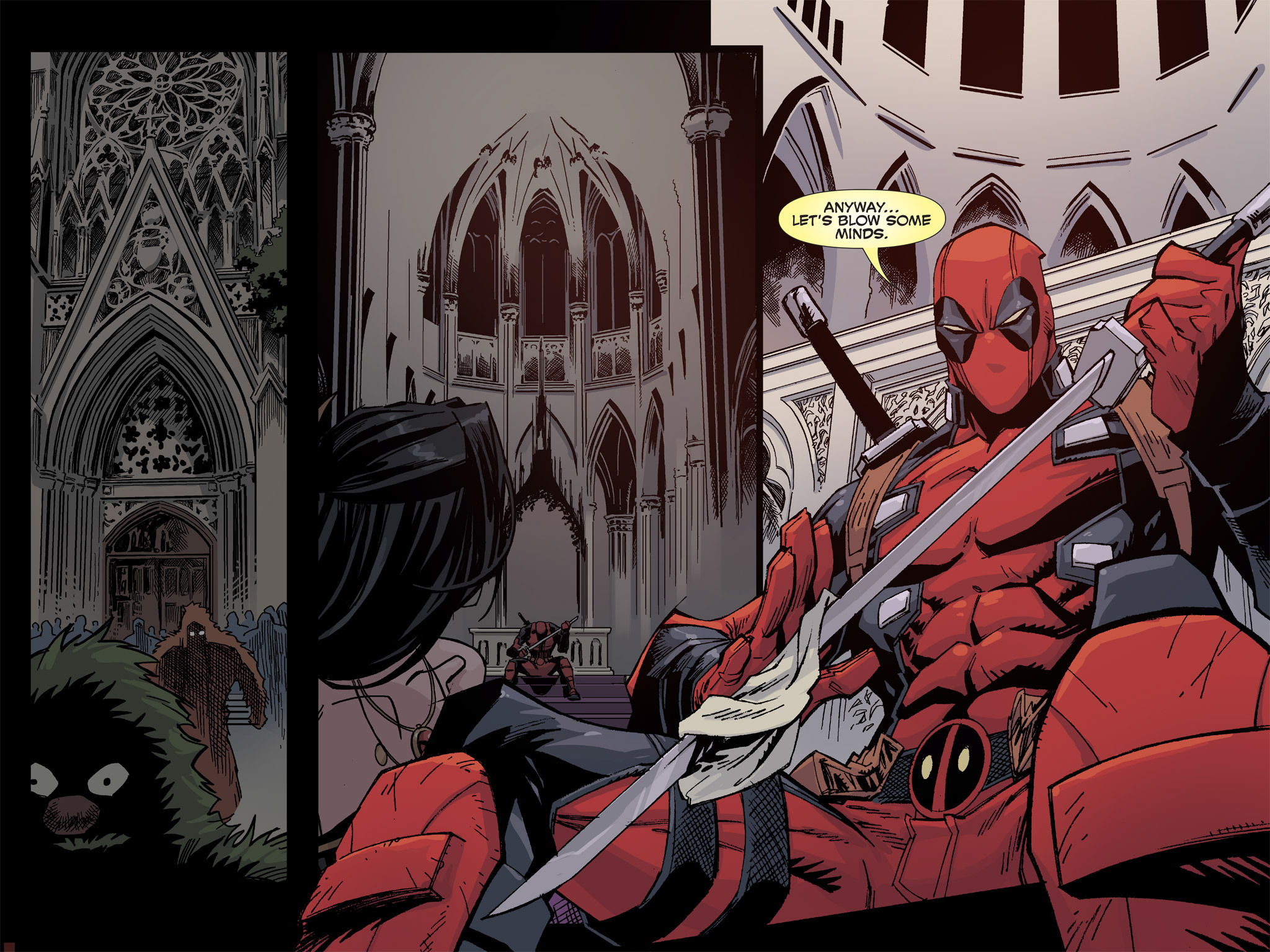 Read online Deadpool: Dracula's Gauntlet comic -  Issue # Part 7 - 28