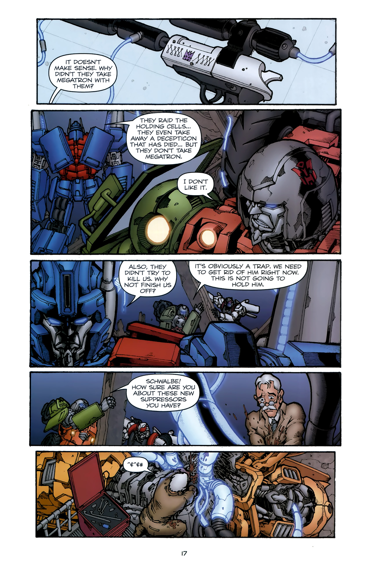 Read online The Transformers (2009) comic -  Issue #15 - 20
