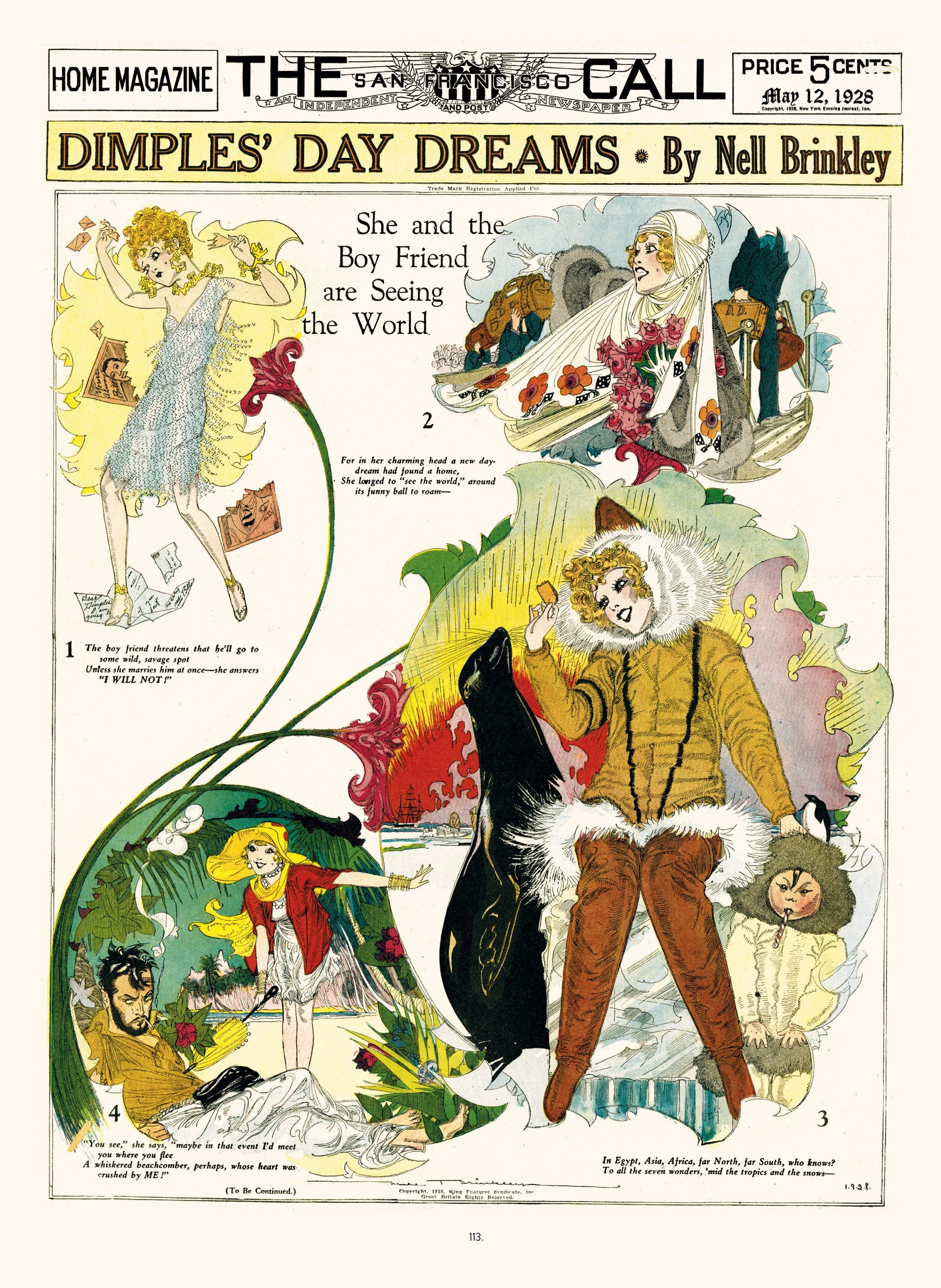 Read online The Brinkley Girls: The Best of Nell Brinkley's Cartoons comic -  Issue # TPB - 113