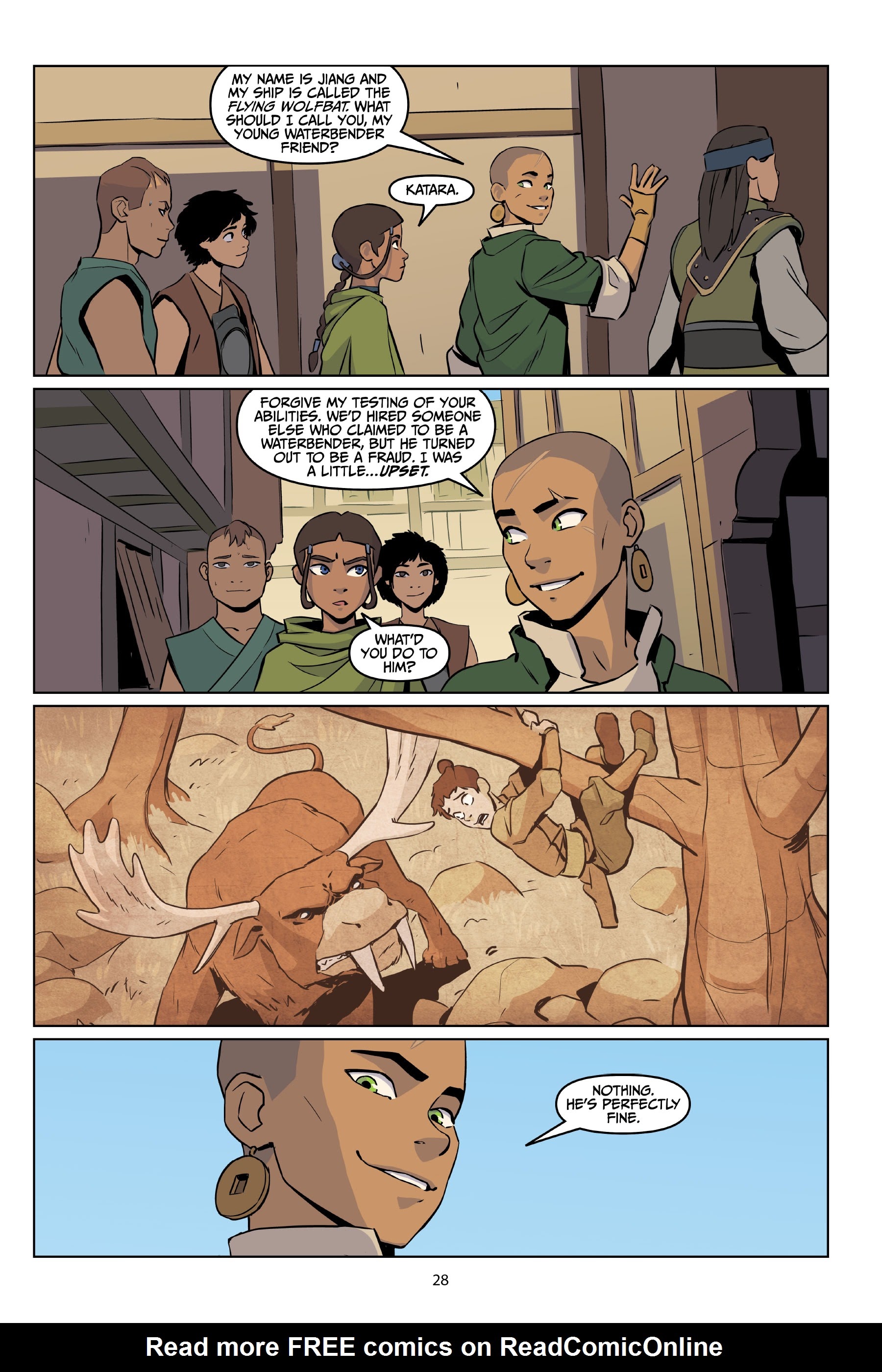 Read online Avatar: The Last Airbender—Katara and the Pirate's Silver comic -  Issue # TPB - 29