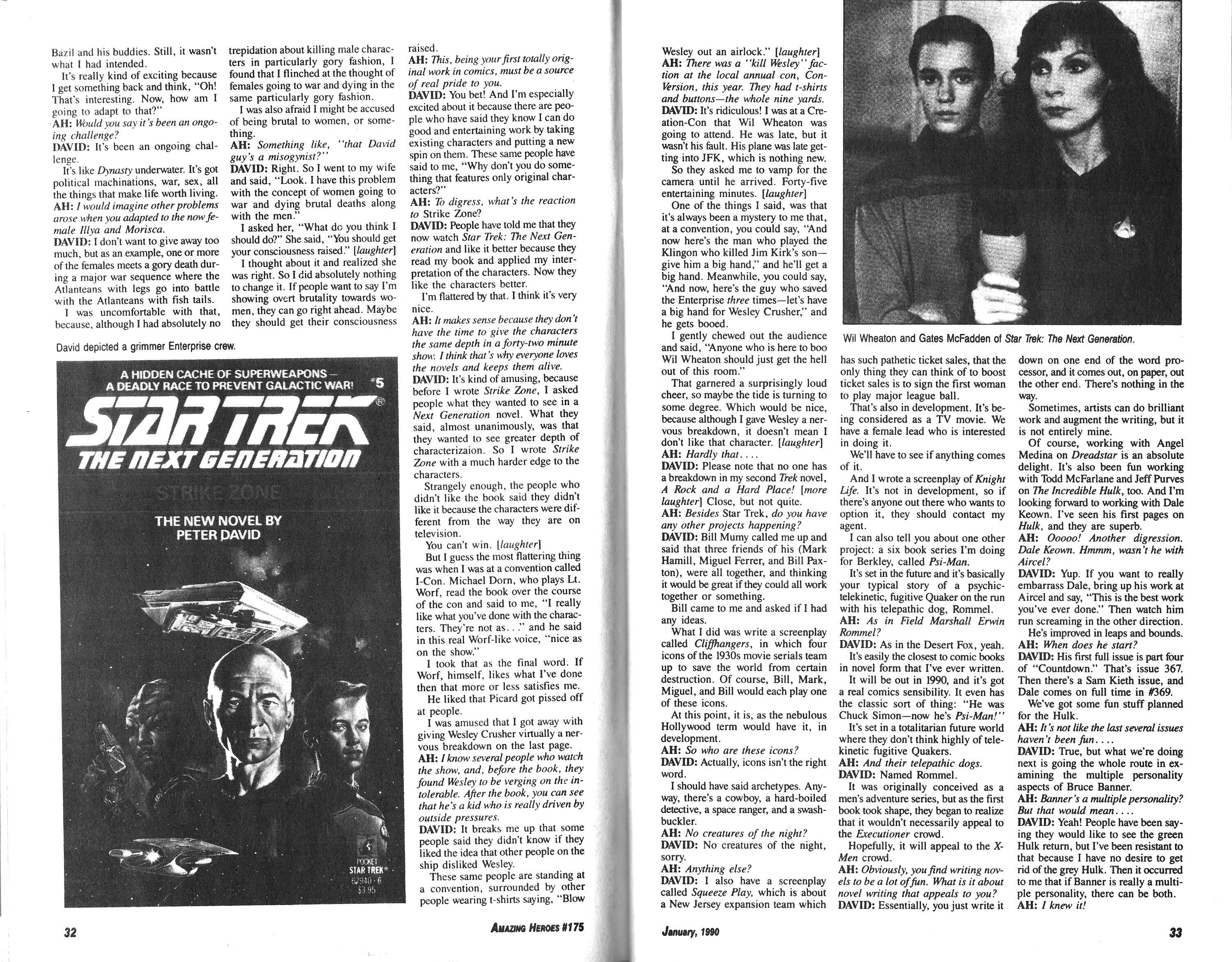 Read online Amazing Heroes comic -  Issue #175 - 17