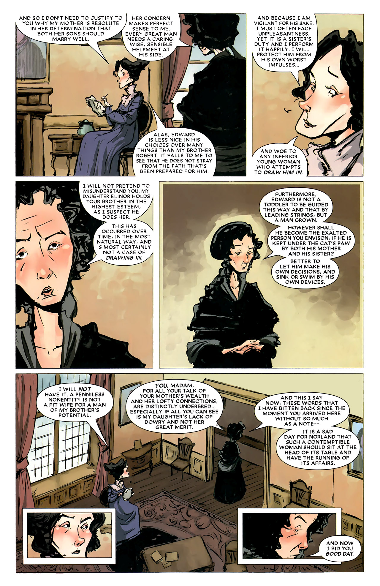 Read online Sense & Sensibility comic -  Issue #1 - 16