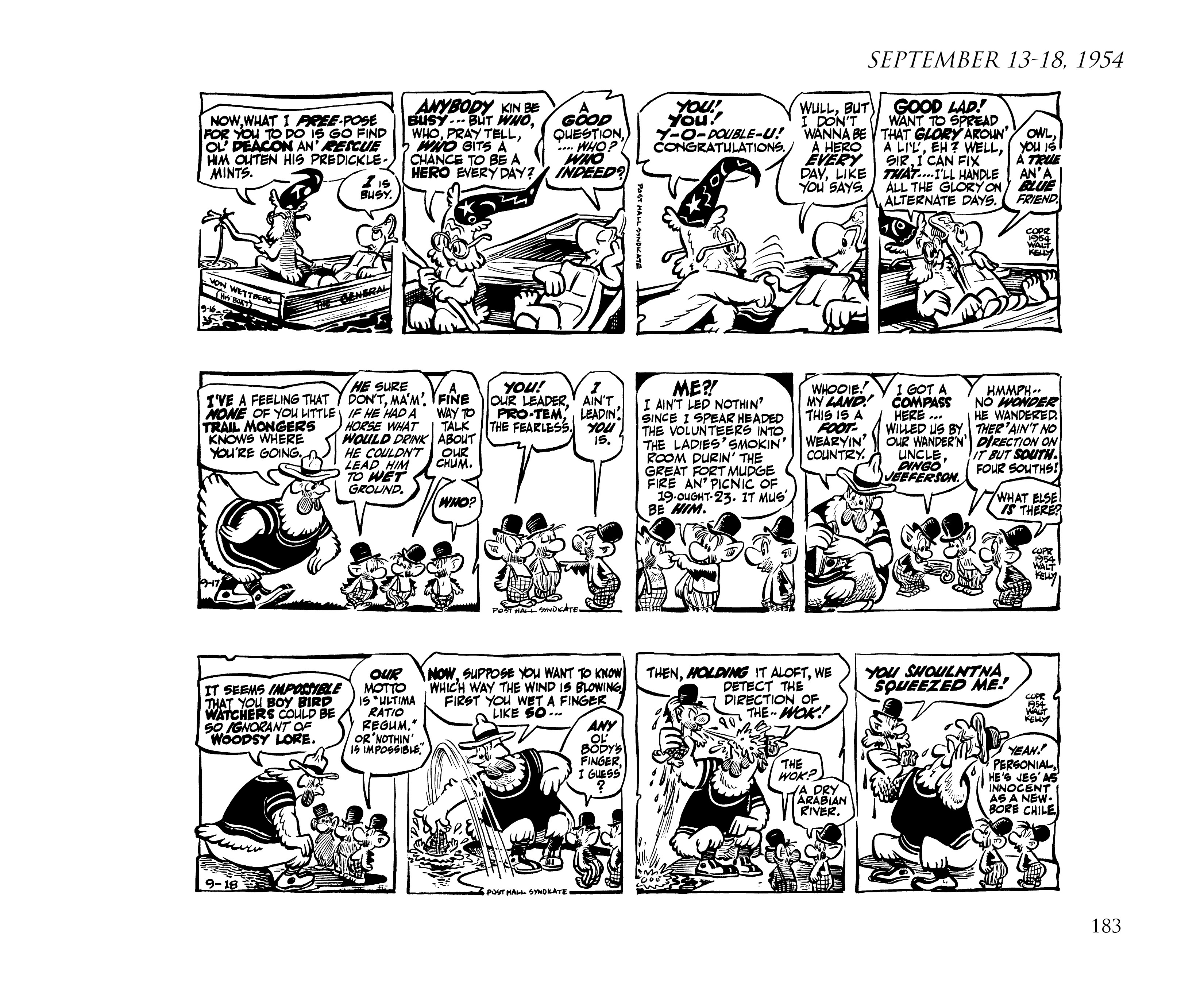 Read online Pogo by Walt Kelly: The Complete Syndicated Comic Strips comic -  Issue # TPB 3 (Part 2) - 95