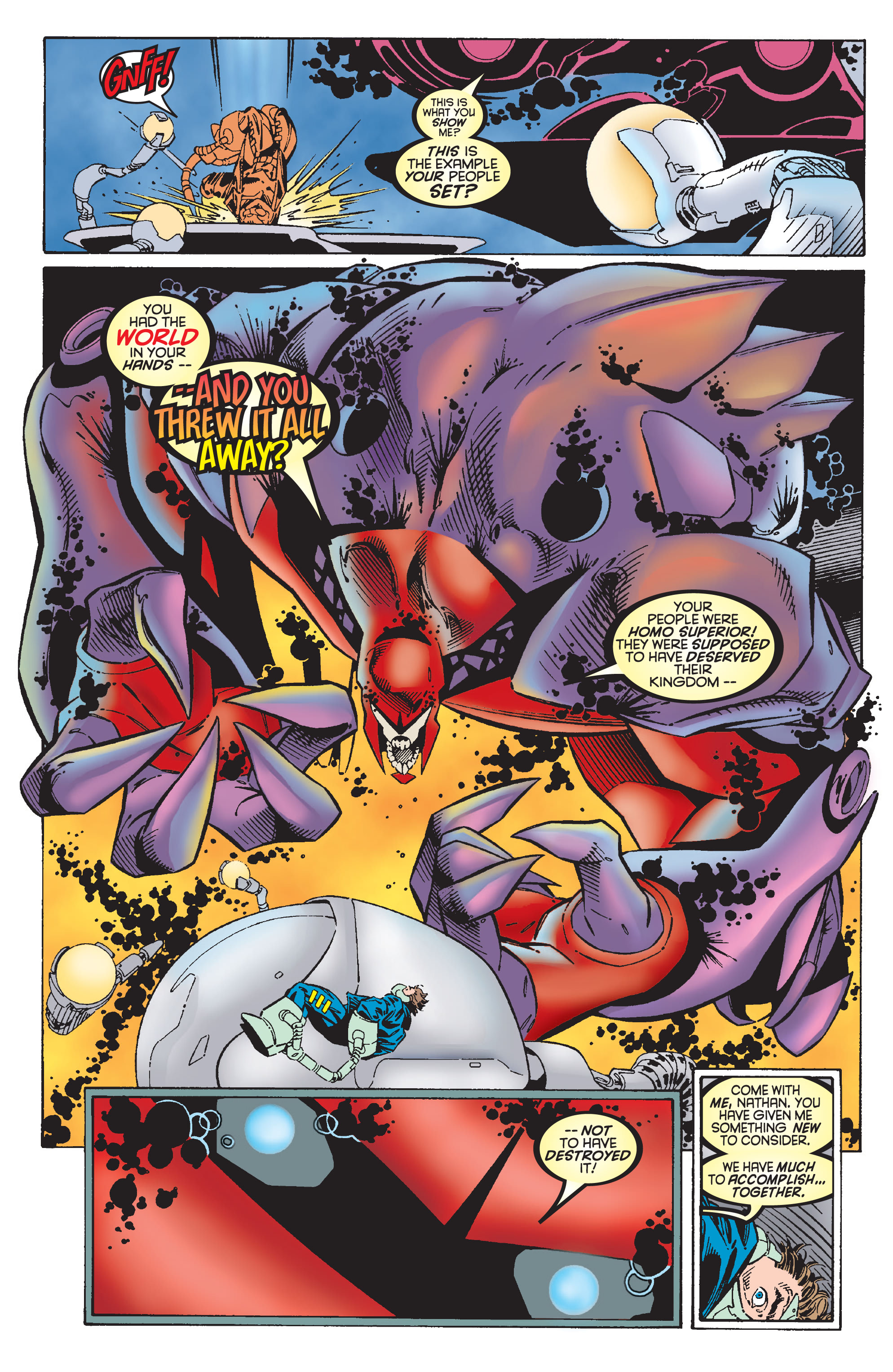 Read online X-Men Milestones: Onslaught comic -  Issue # TPB (Part 4) - 27