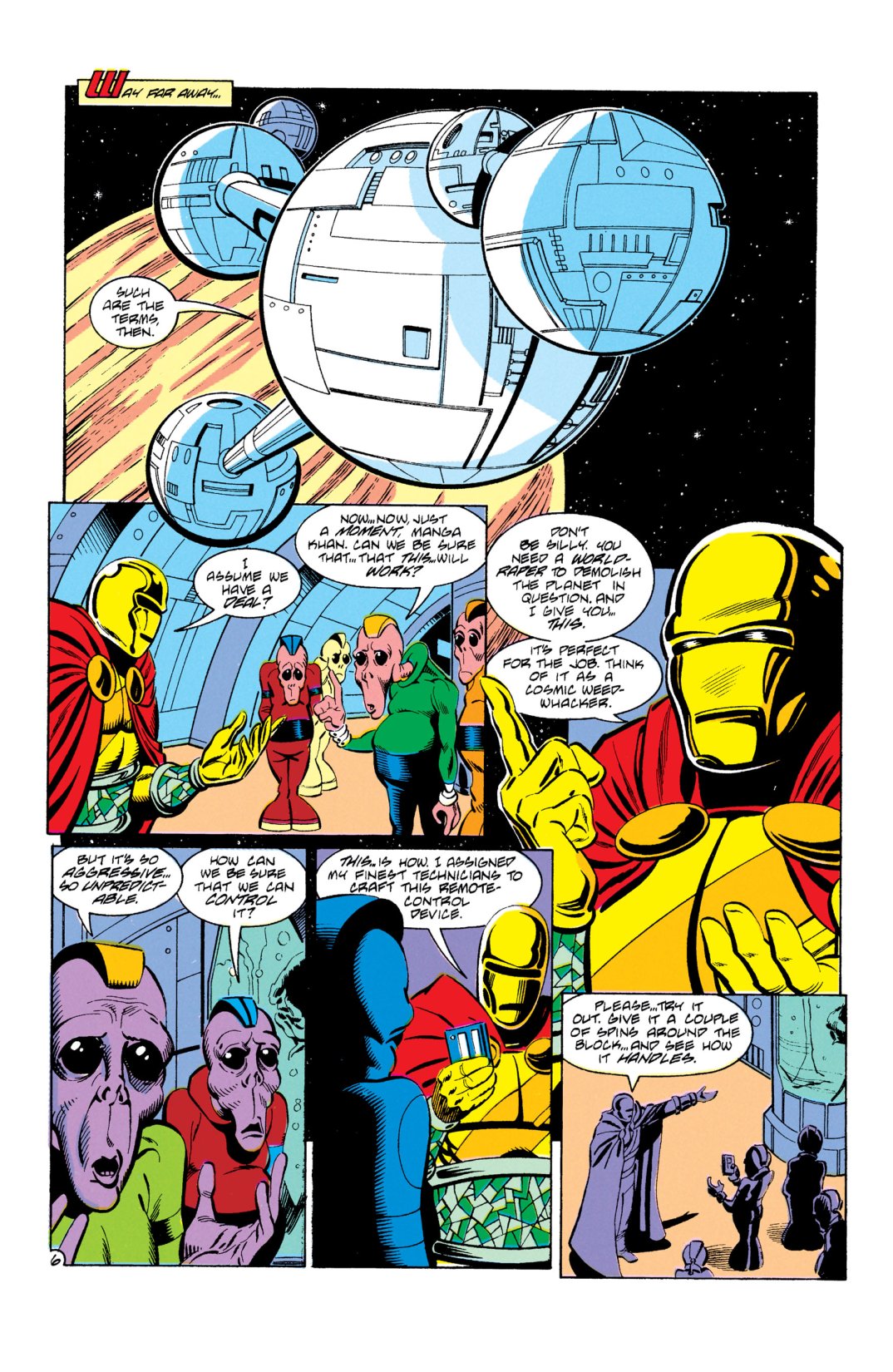 Read online Justice League Europe comic -  Issue #30 - 7