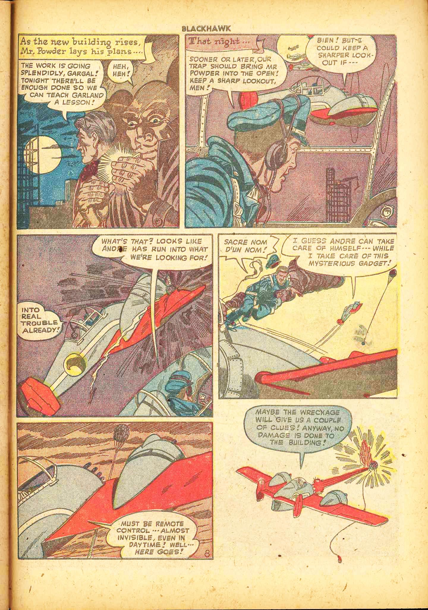 Read online Blackhawk (1957) comic -  Issue #20 - 44