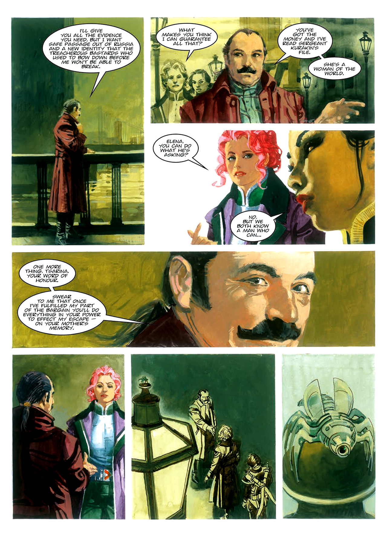 Read online Nikolai Dante comic -  Issue # TPB 8 - 196