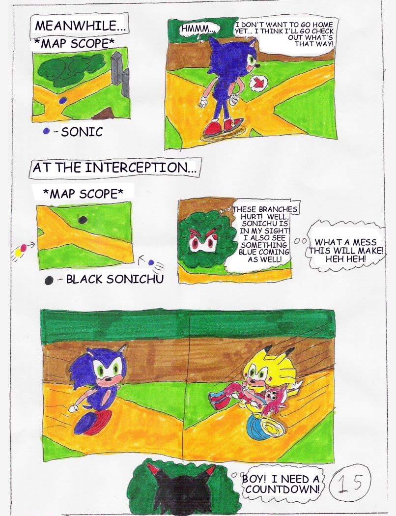 Read online Sonichu comic -  Issue #1 - 17