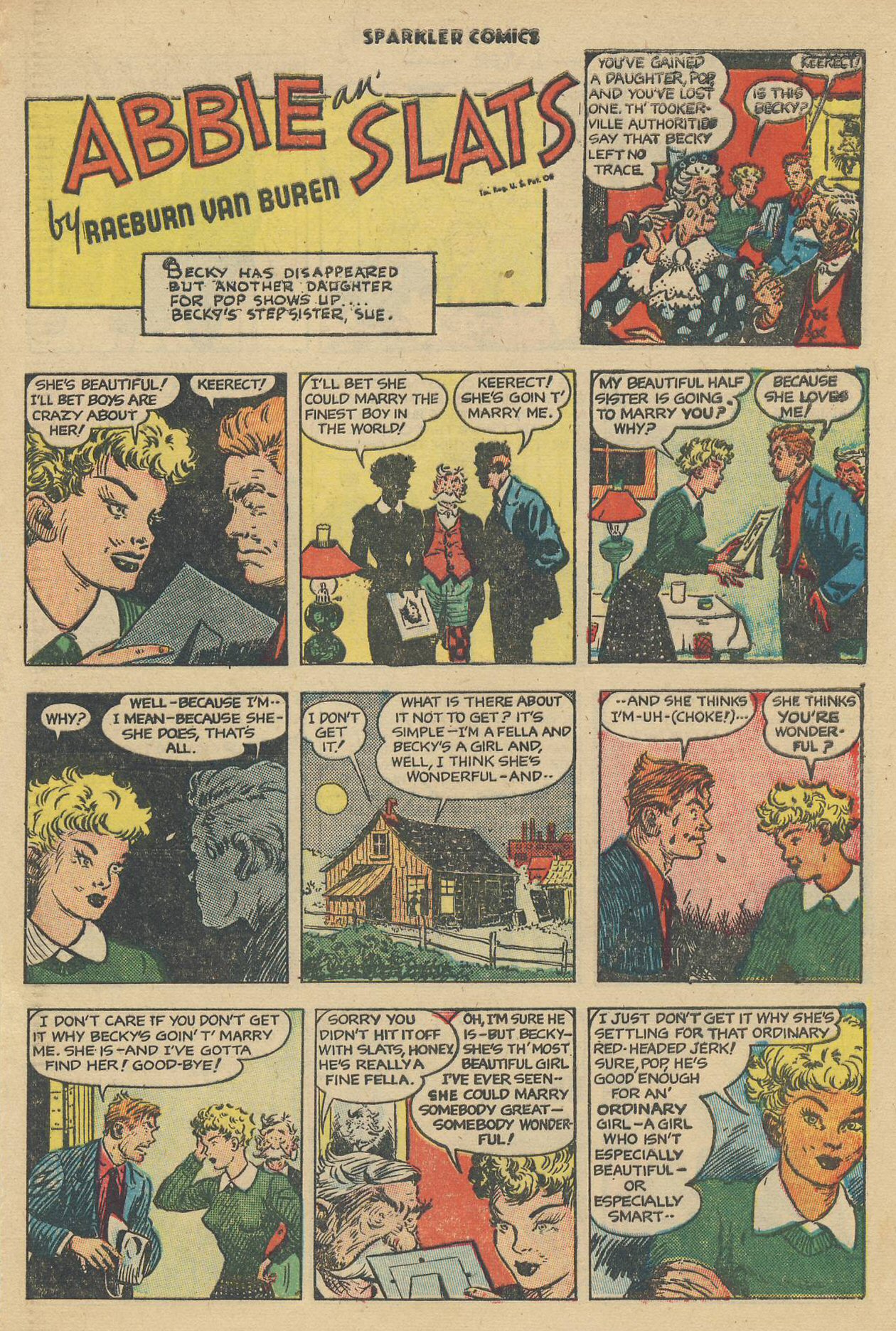 Read online Sparkler Comics comic -  Issue #72 - 39