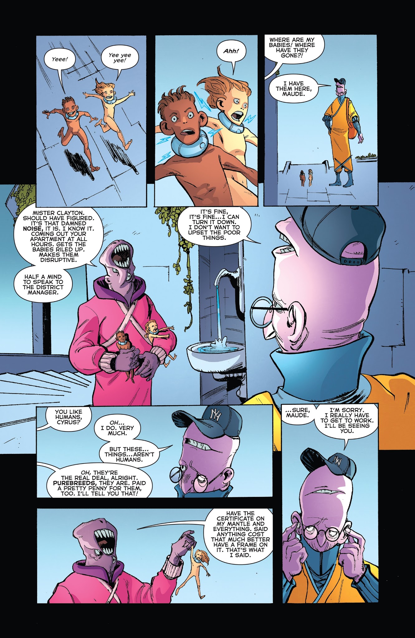Read online Eugenic comic -  Issue #3 - 7