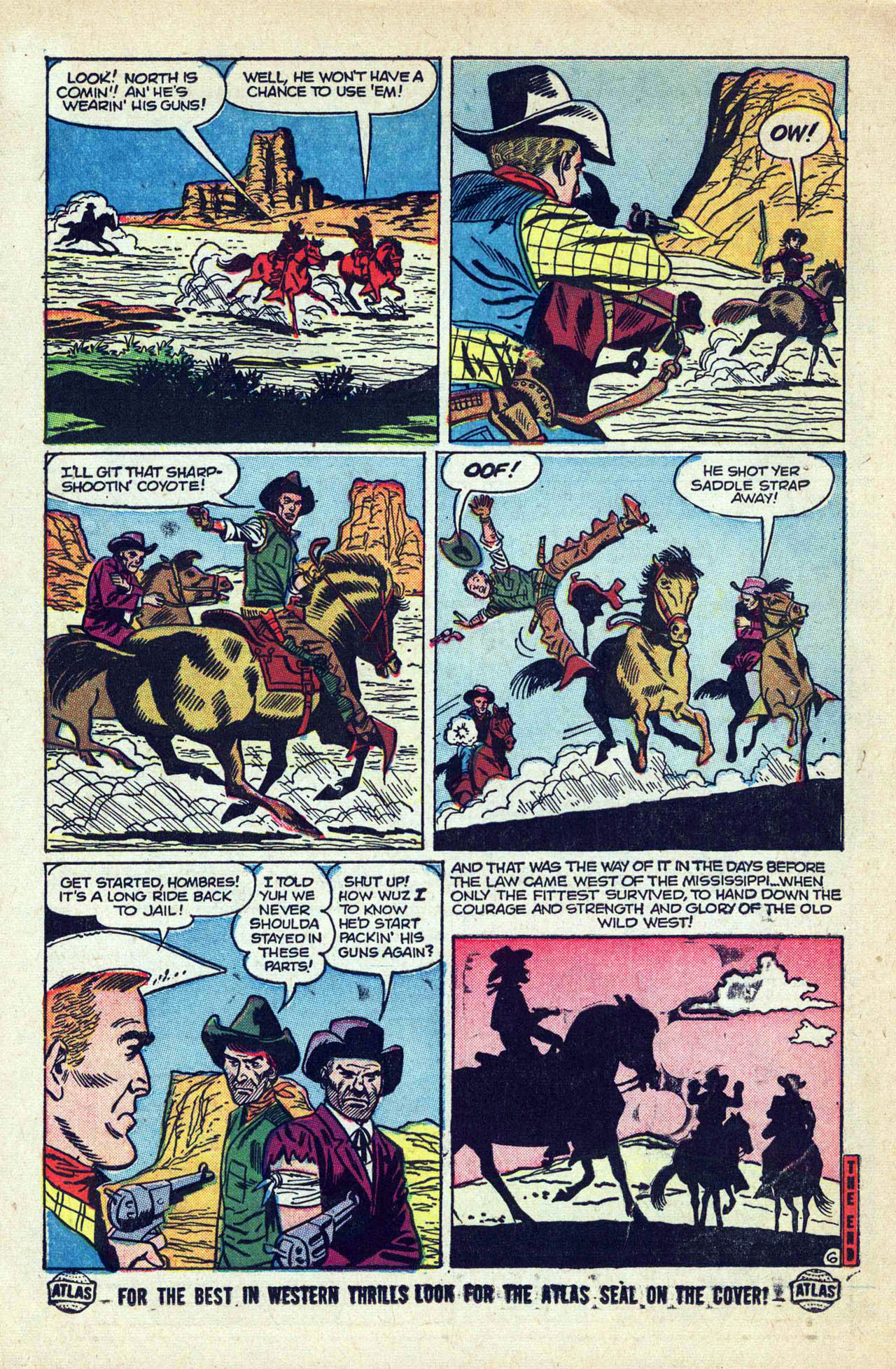 Read online Cowboy Action comic -  Issue #8 - 16