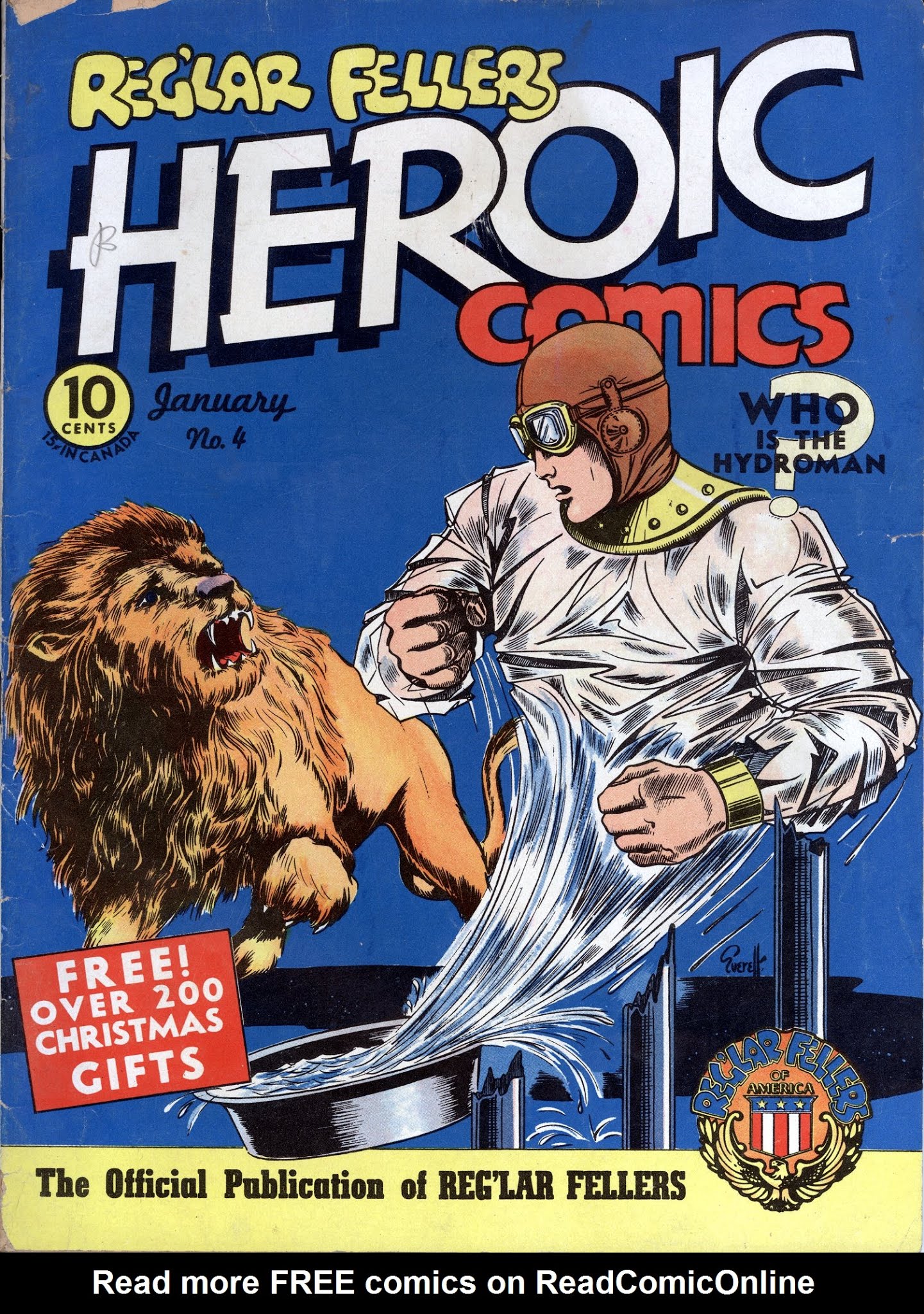 Read online Reg'lar Fellers Heroic Comics comic -  Issue #4 - 1