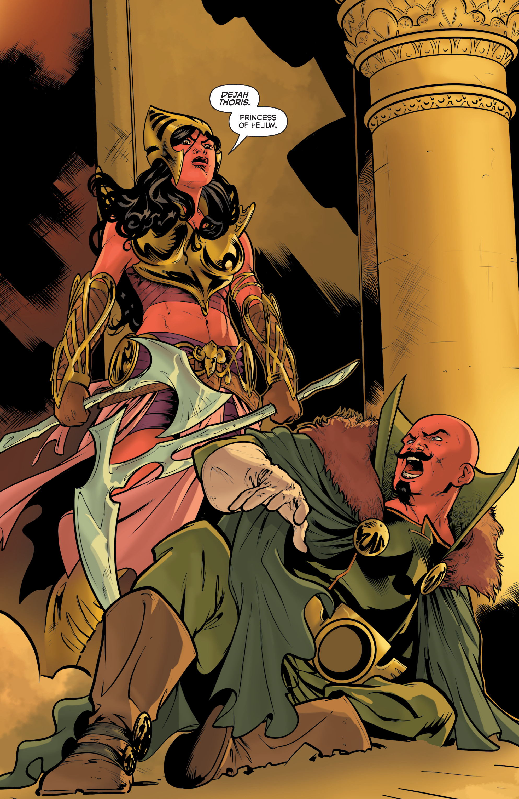 Read online Dejah Thoris comic -  Issue #6 - 7