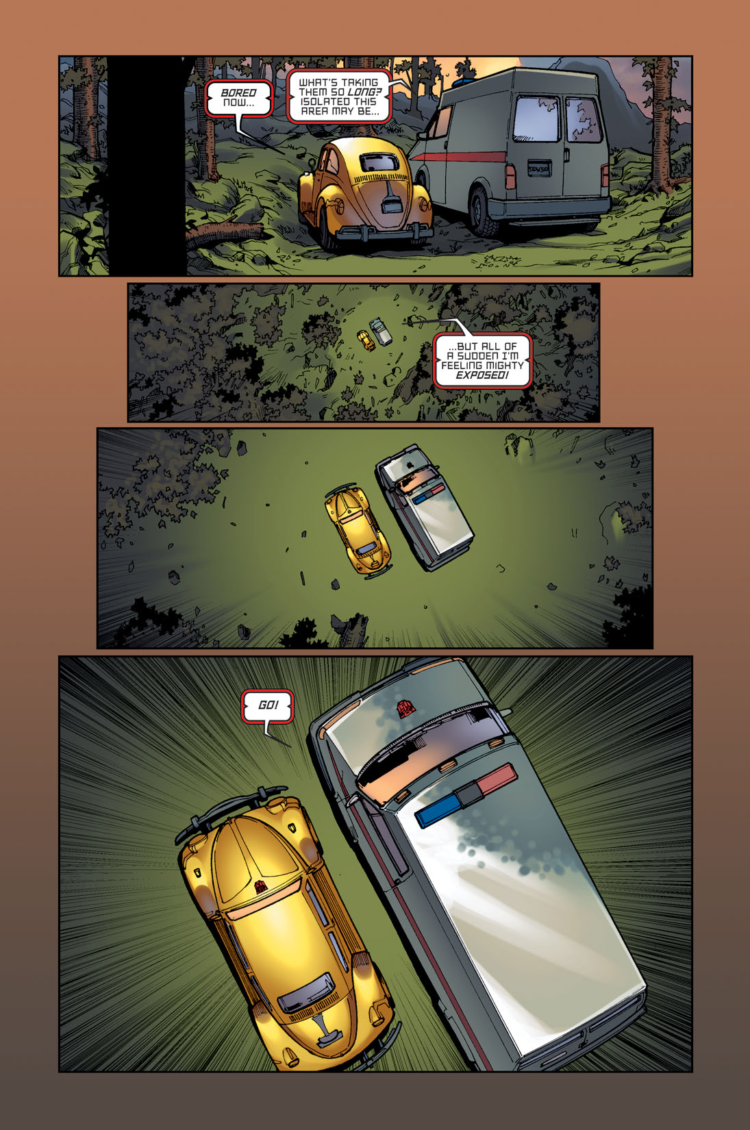 Read online The Transformers: Infiltration comic -  Issue #4 - 16