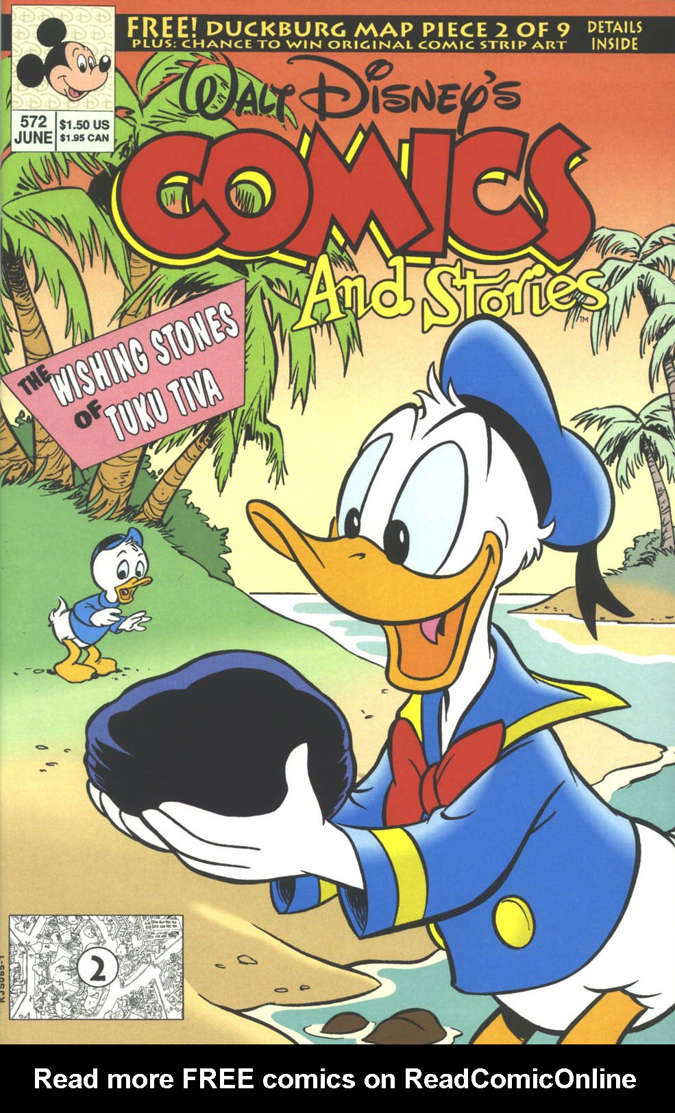 Read online Walt Disney's Comics and Stories comic -  Issue #572 - 1