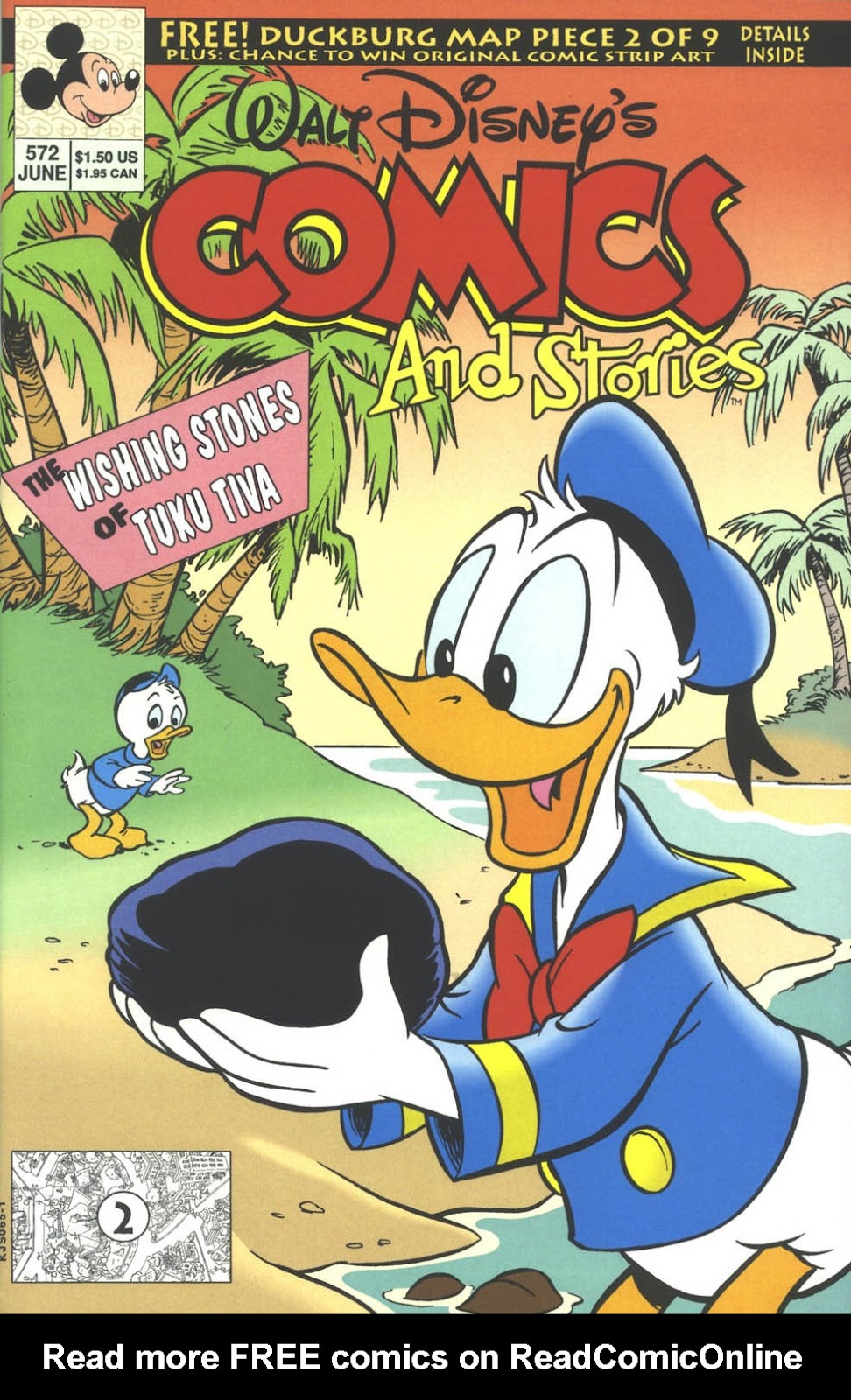 Walt Disneys Comics and Stories 572 Page 1