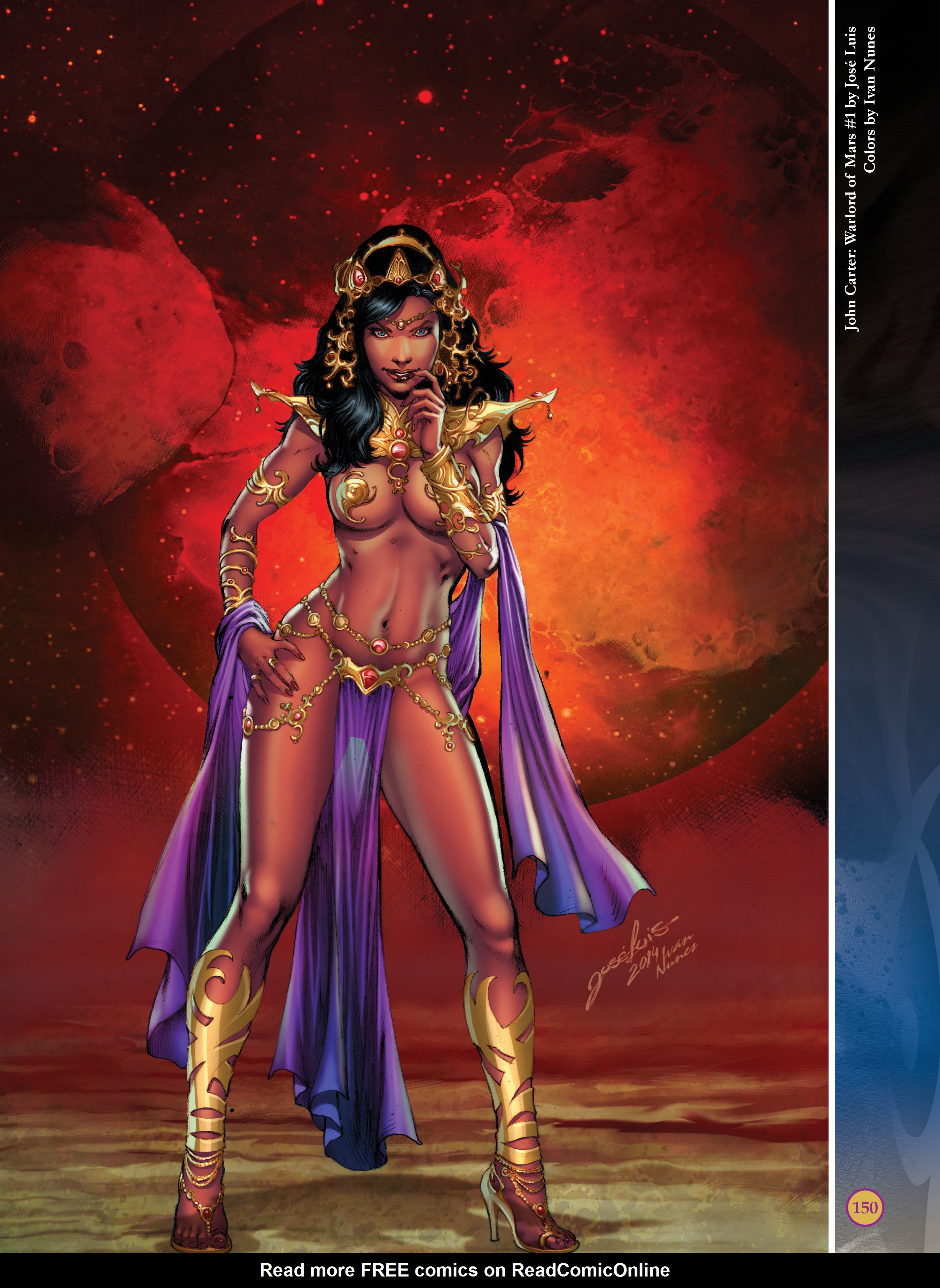 Read online The Art of Dejah Thoris and the Worlds of Mars comic -  Issue # TPB 2 (Part 2) - 49