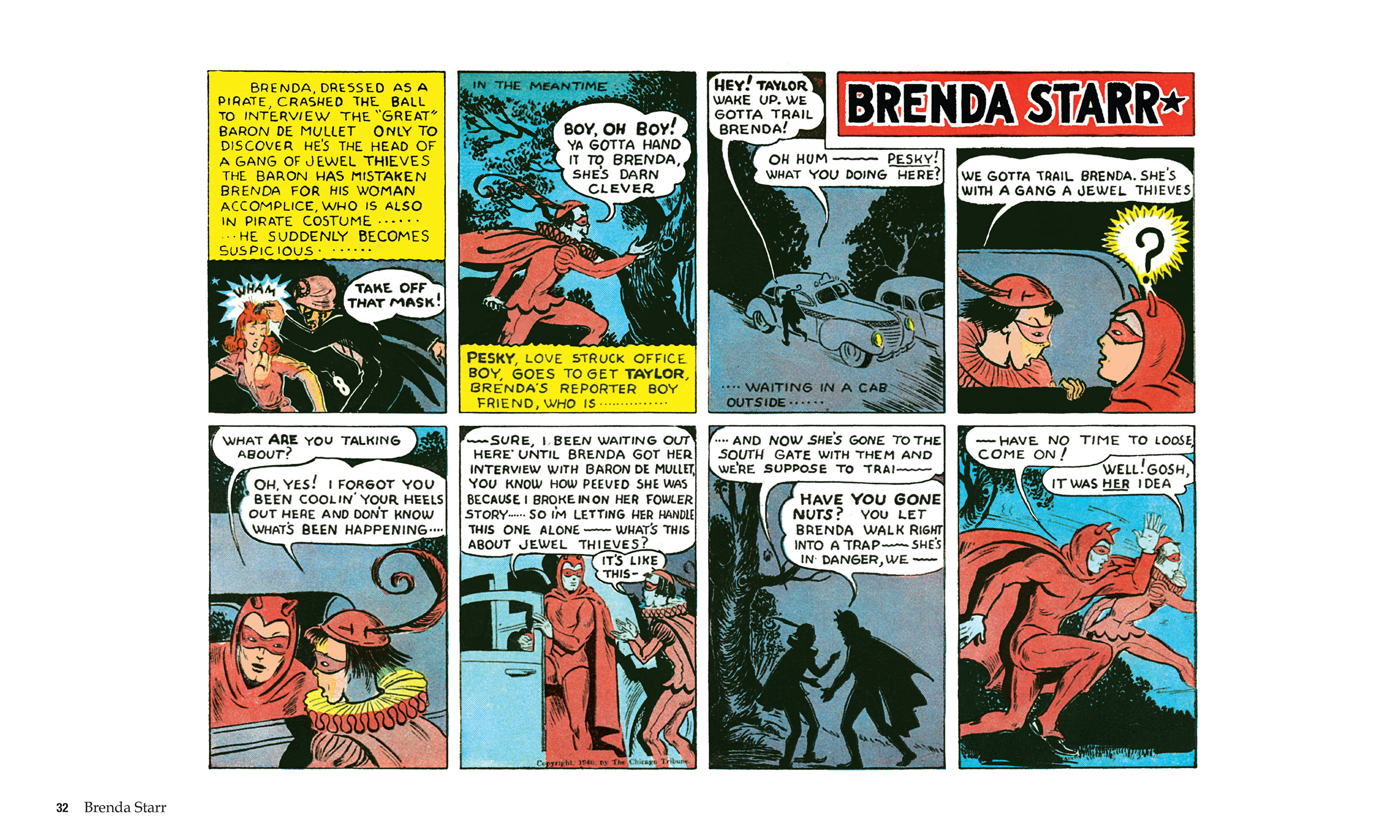 Read online Brenda Starr, Reporter: The Collected Dailies and Sundays comic -  Issue # TPB (Part 1) - 33