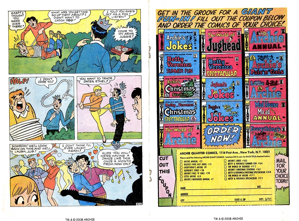 Read online Jughead (1965) comic -  Issue #180 - 10