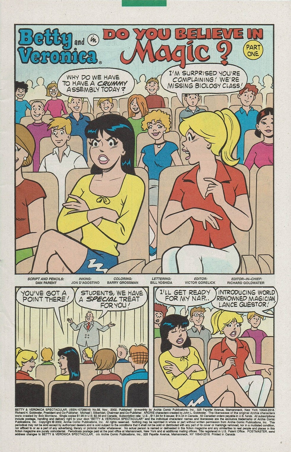 Read online Betty & Veronica Spectacular comic -  Issue #56 - 3